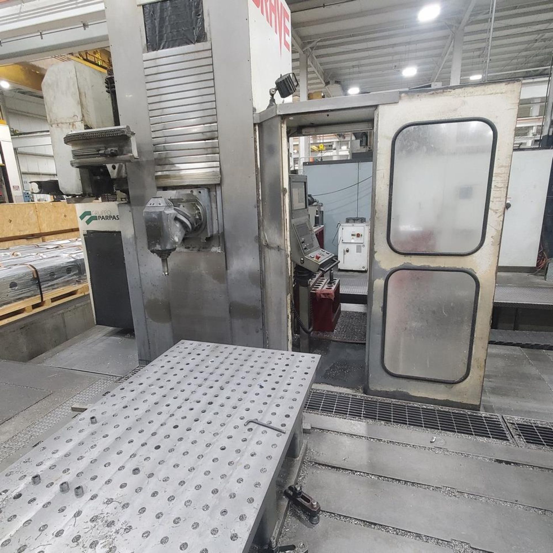 Parpas OMV Brave Multi Axis Machining Center, 236" X 81" X 47 " Travels, 120,000 LBS Table Load - Image 6 of 12