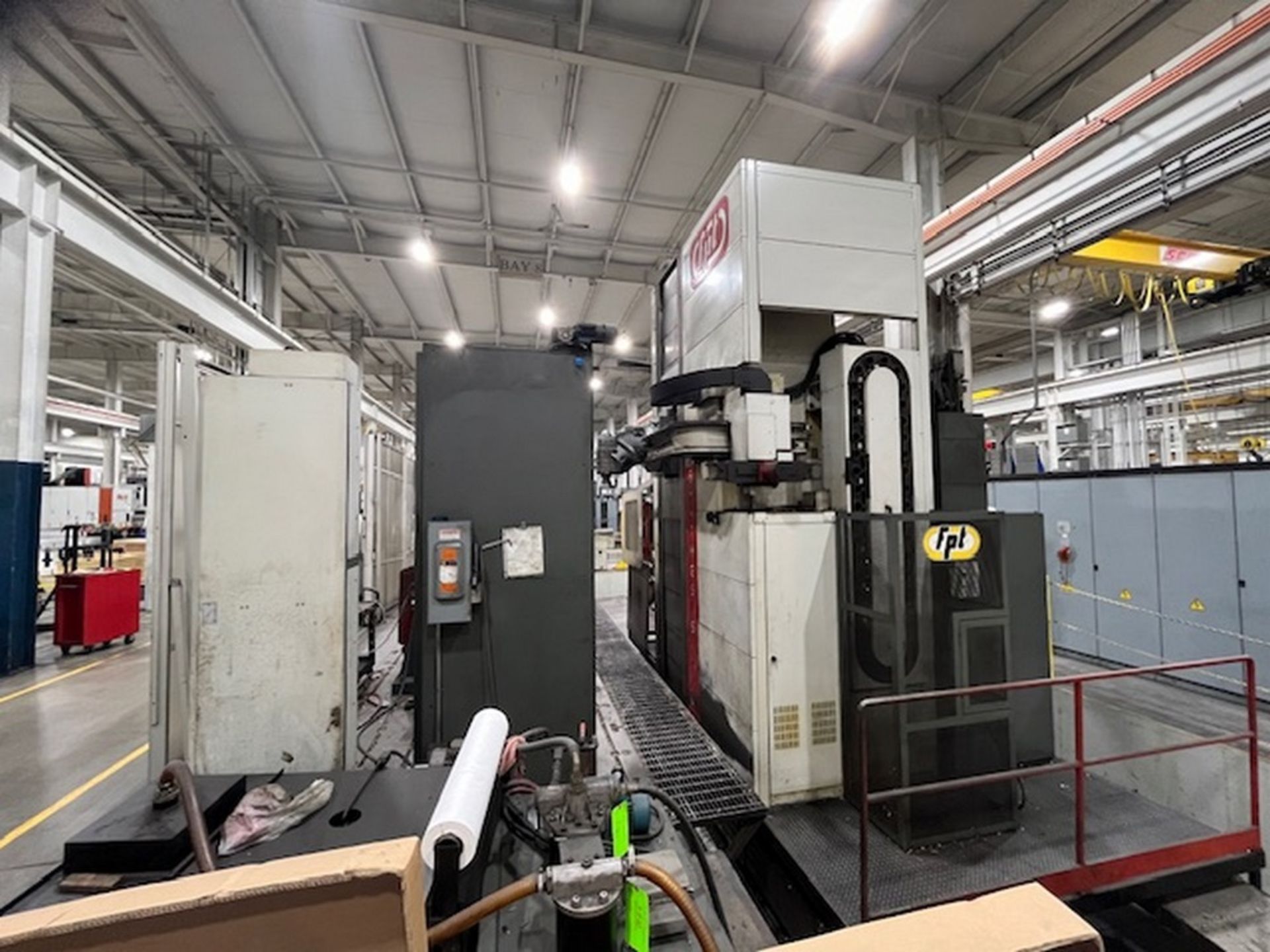 FPT Synthesis Multi Axis Horizontal Machining Center, 336' Floot Table Length, 240" X Travel, 118" Y