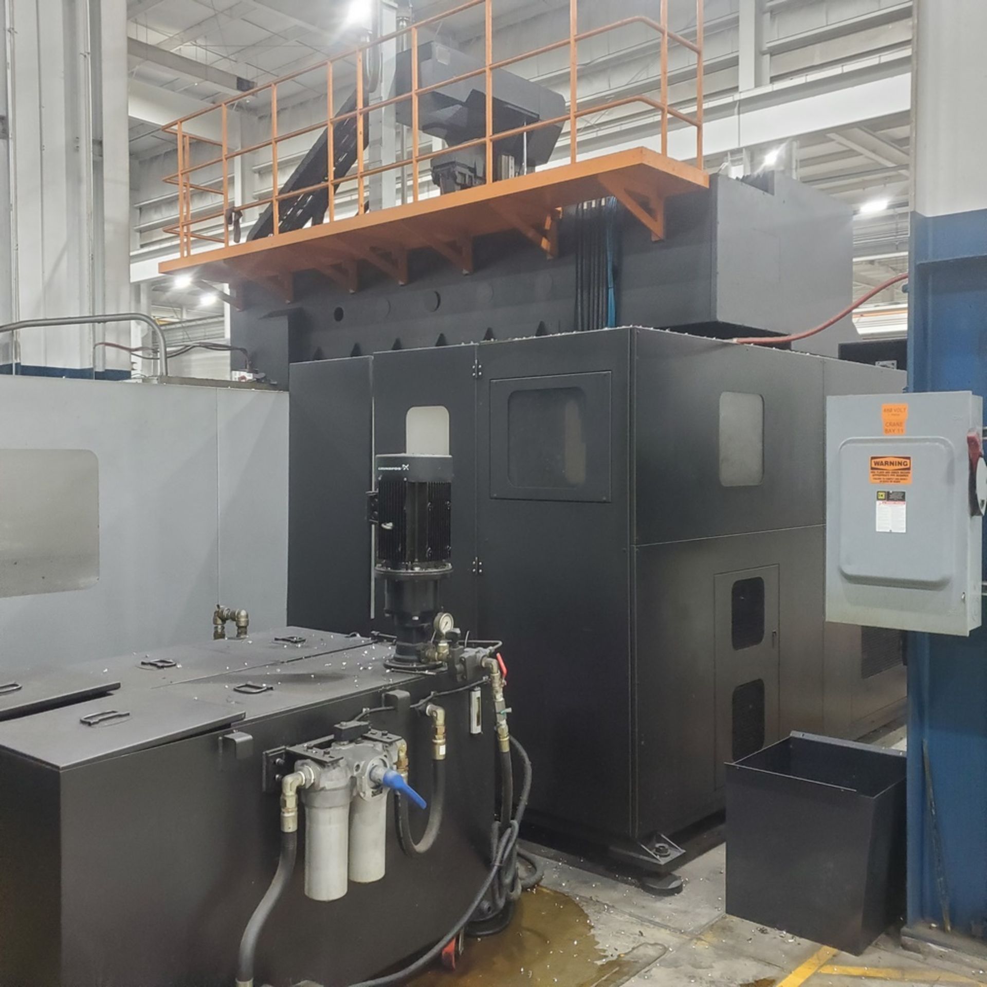 2014 Toyoda LB525YZ2M Vertical Machining Center, Double Column, Fixed Rail Bridge Machine, 199" X - Image 5 of 12