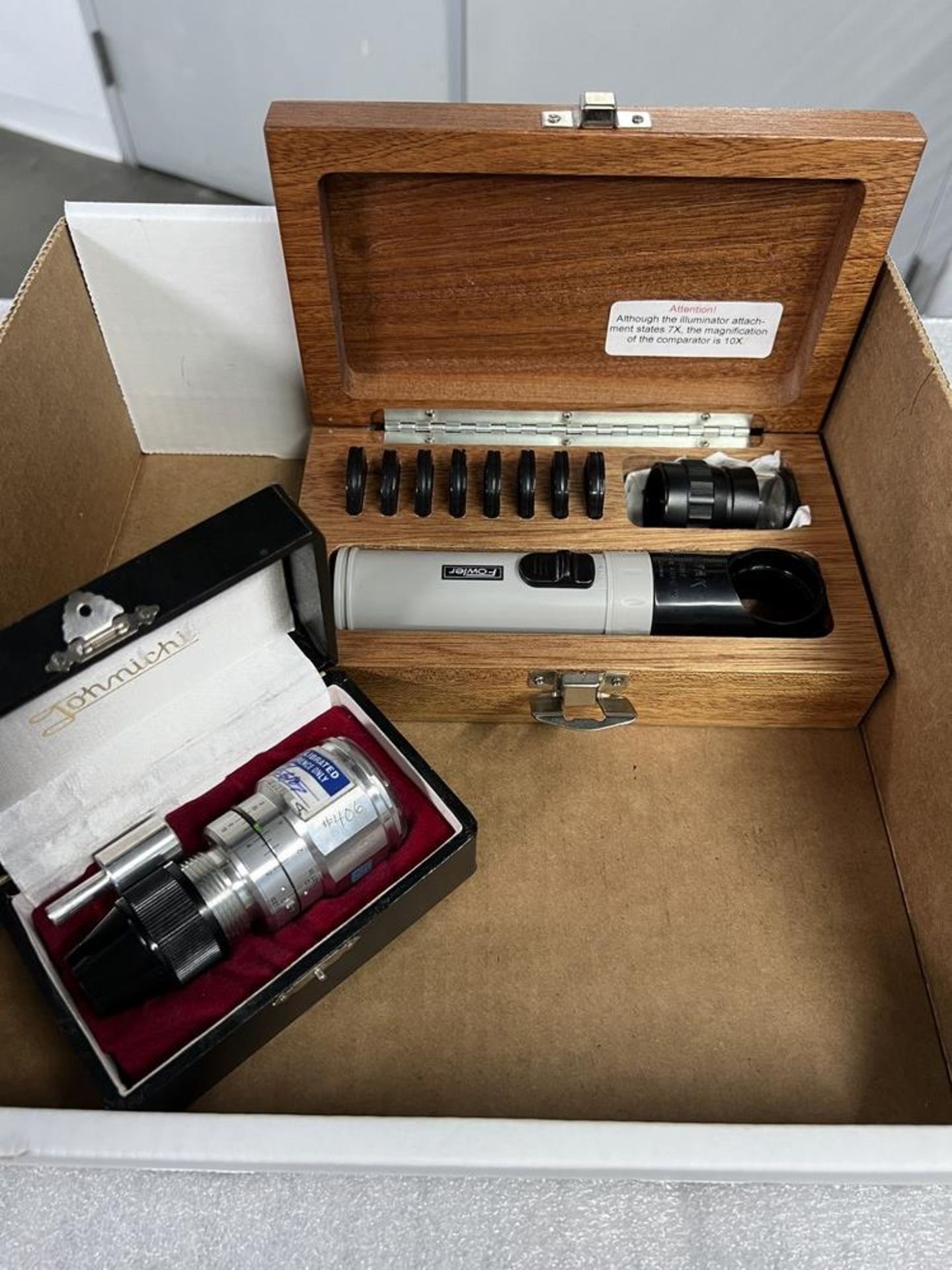 Fowler Peak Light Scale Lupe Needs Batteries, 7 x Magnification & Tohnichi Torque Gauge ATg18z