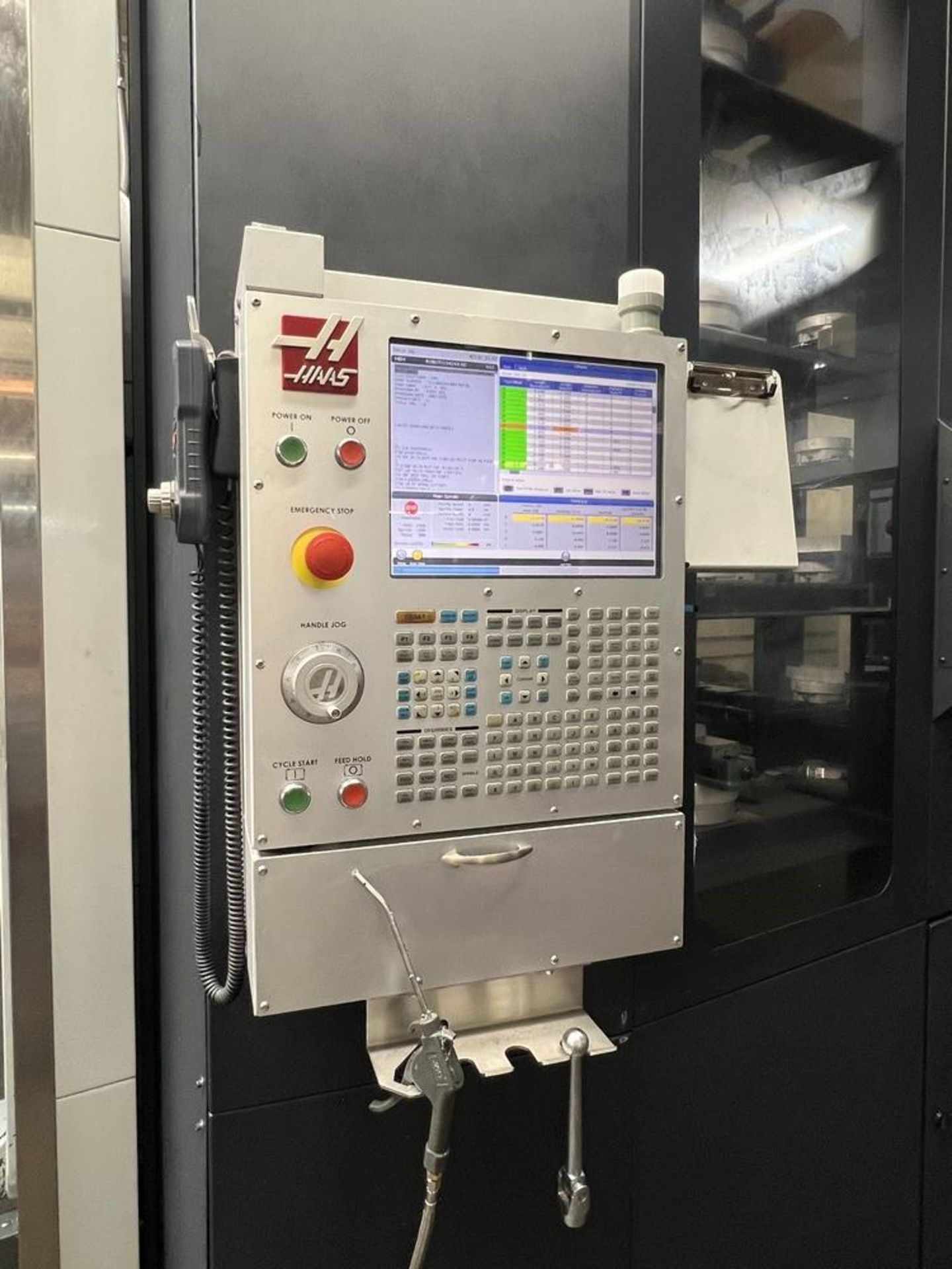 2019 Haas UMC 750 Vertical Machining Center, With Trinity Robot F 242379 AX5 Fanuc Robot Pallet - Image 34 of 34
