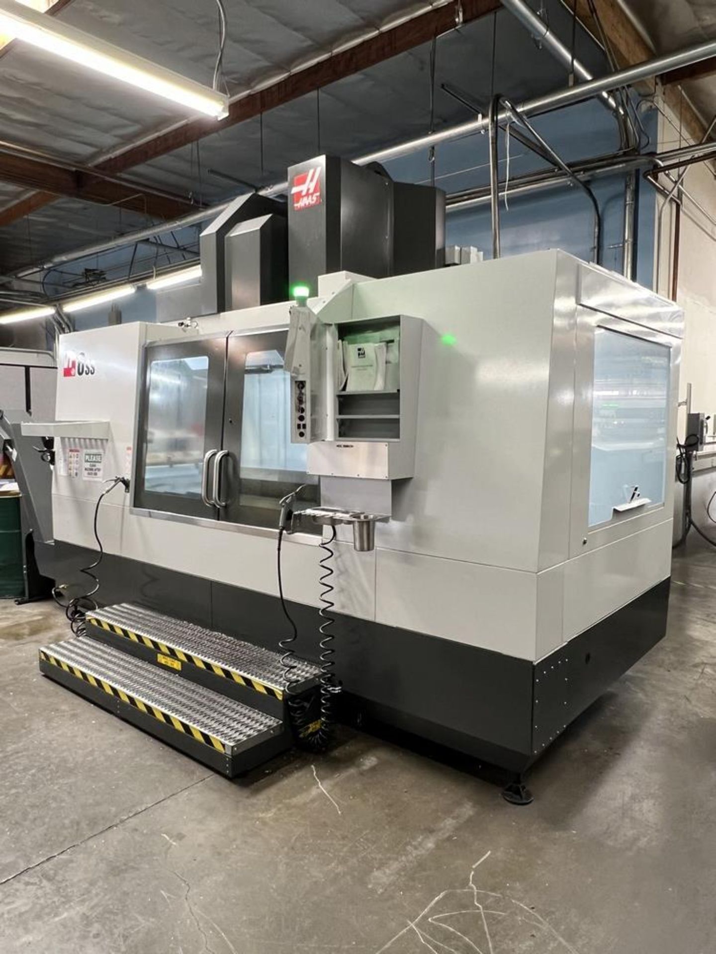 2022 Haas VF-6SS Vertical Machining Center, Remote Jog, 12K, Renishaw Probing, P-Cool, Quad Auger, - Image 9 of 28