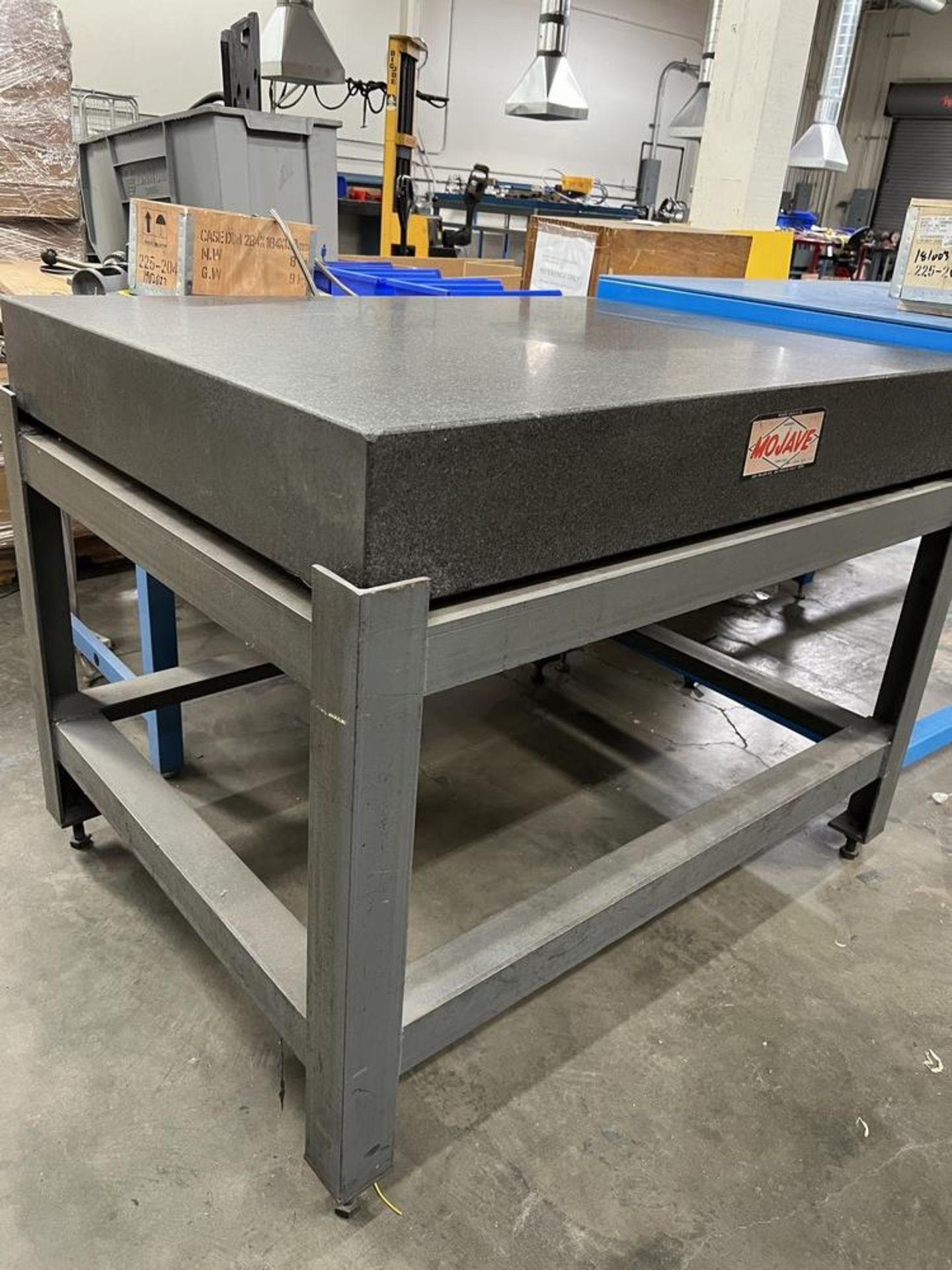 Mojave Black Granite Inspection Table on Heavy Duty Stand 48" x 36" x 6" - Image 3 of 5