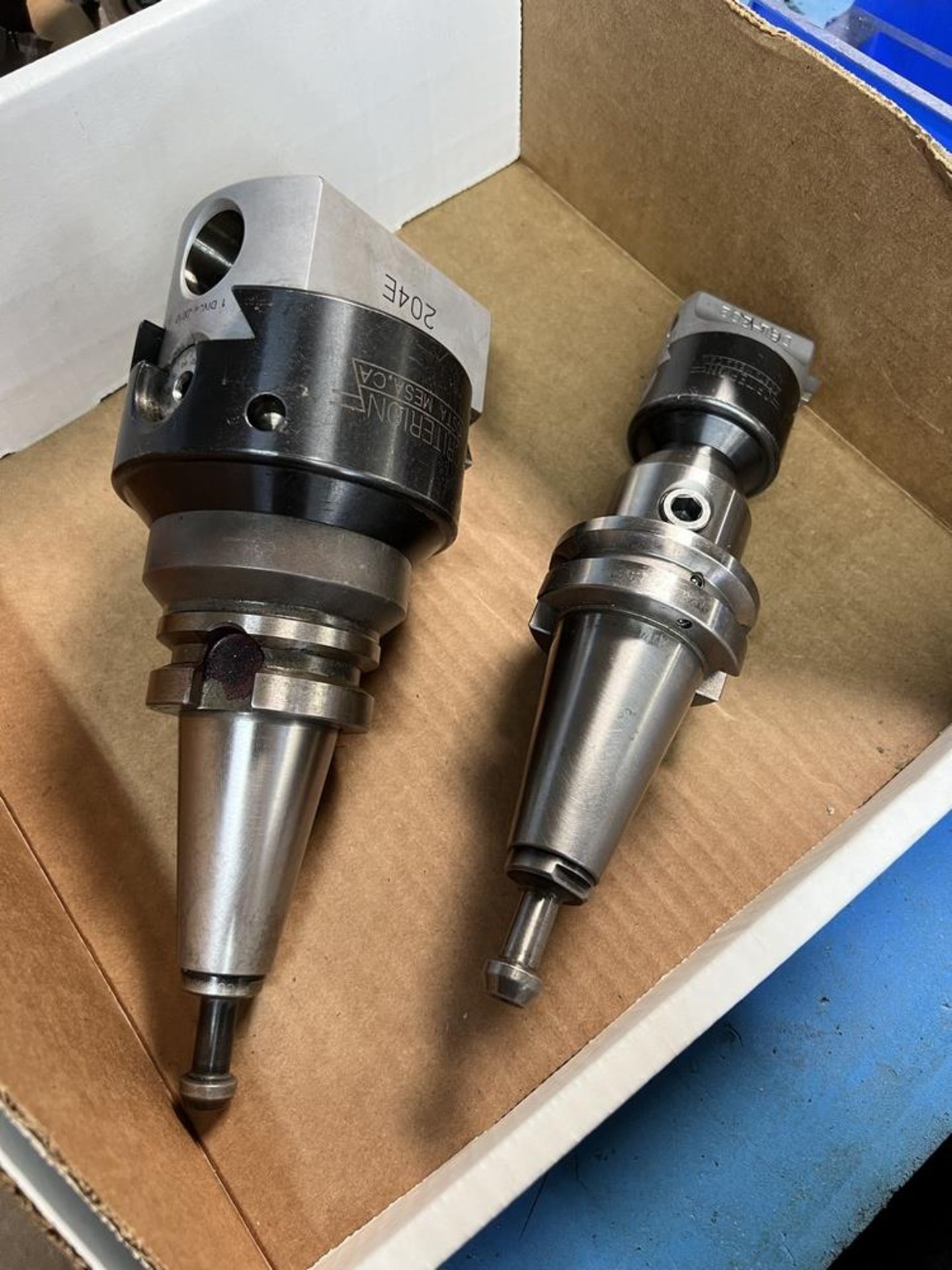 (2) BT-40 Tool Holders With Criterion DBL-202 & Criterion 240E Tooling
