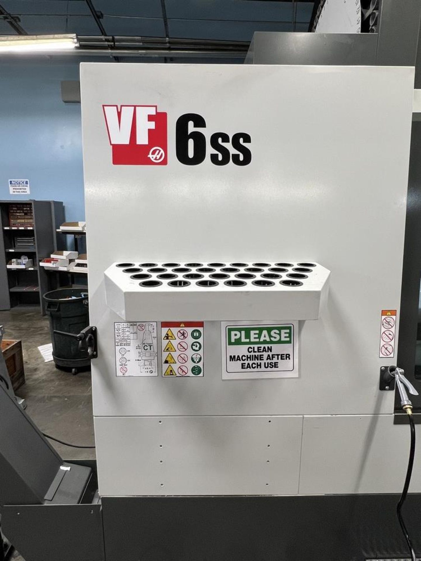 2022 Haas VF-6SS Vertical Machining Center, Remote Jog, 12K, Renishaw Probing, P-Cool, Quad Auger, - Image 3 of 28