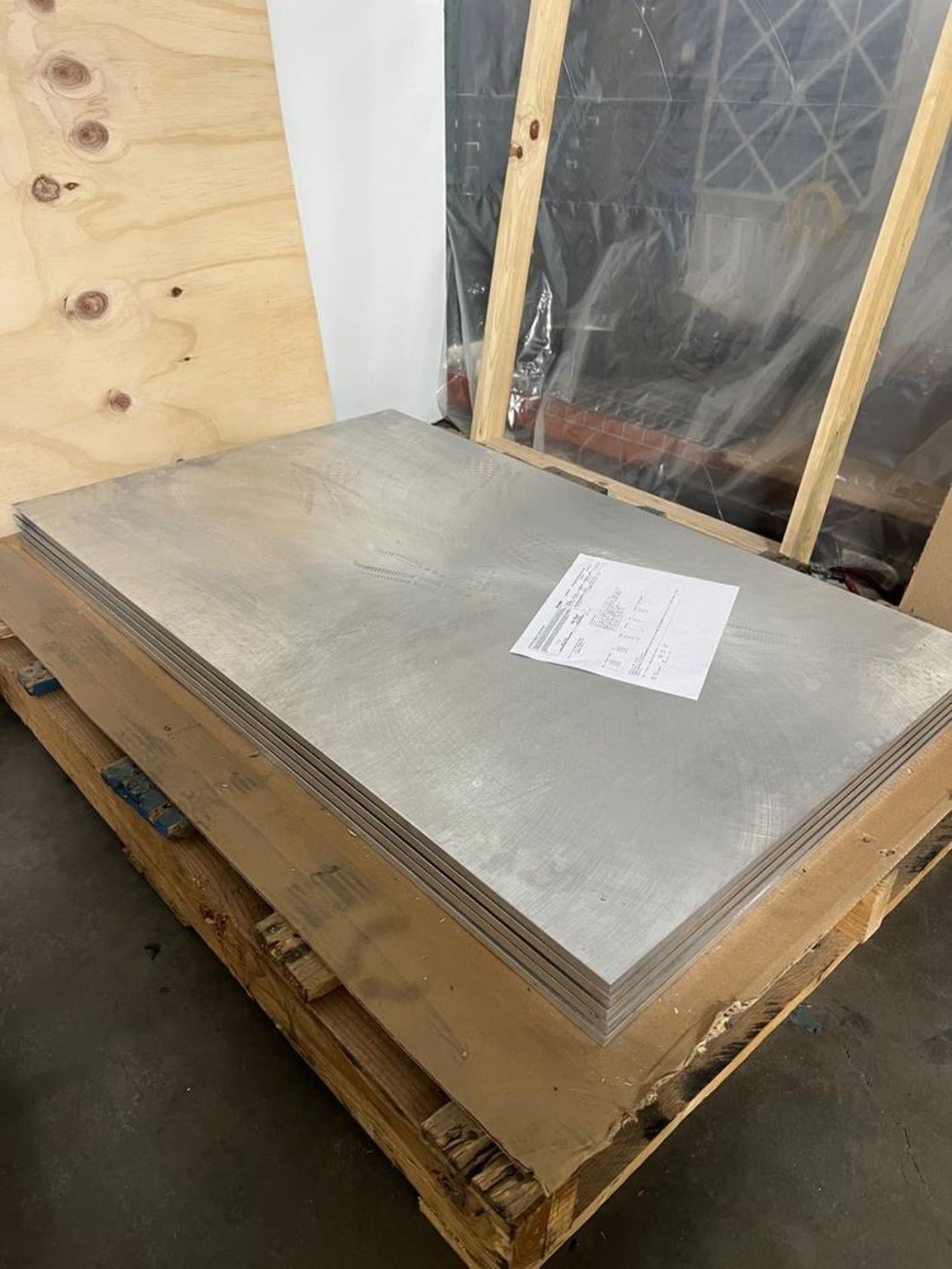 (5) Precision Ground Aluminum Plate 44" x 28" x 1/2" With Certified Inspection Report - Image 2 of 4