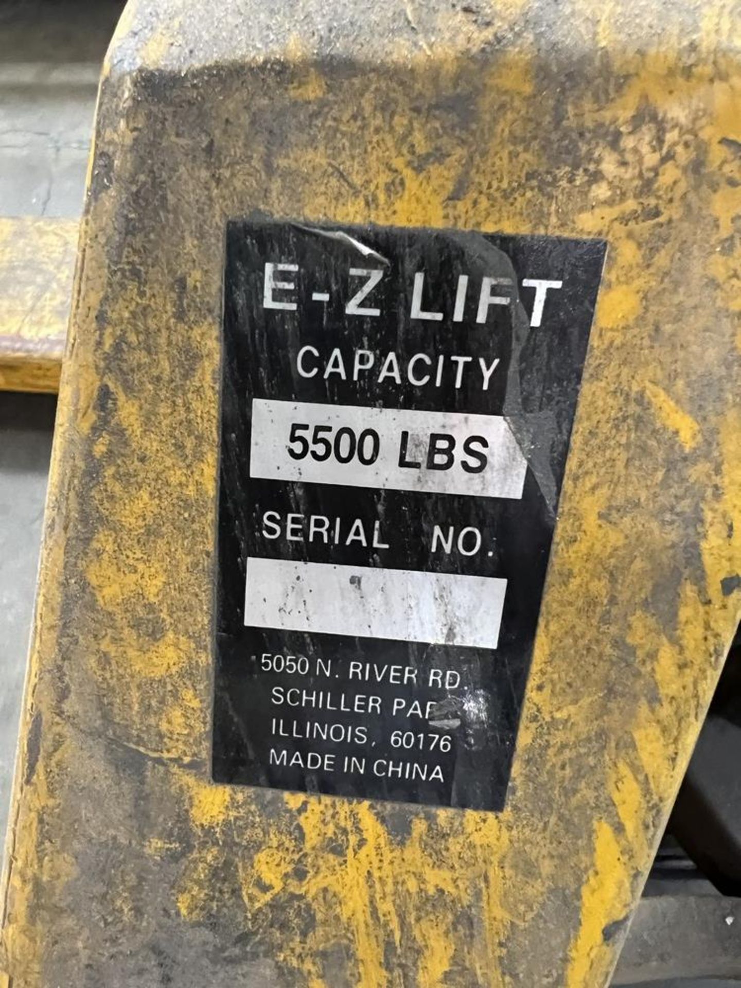 E2 Lift Pallet Jack 5500 Lb Capacity - Image 2 of 5