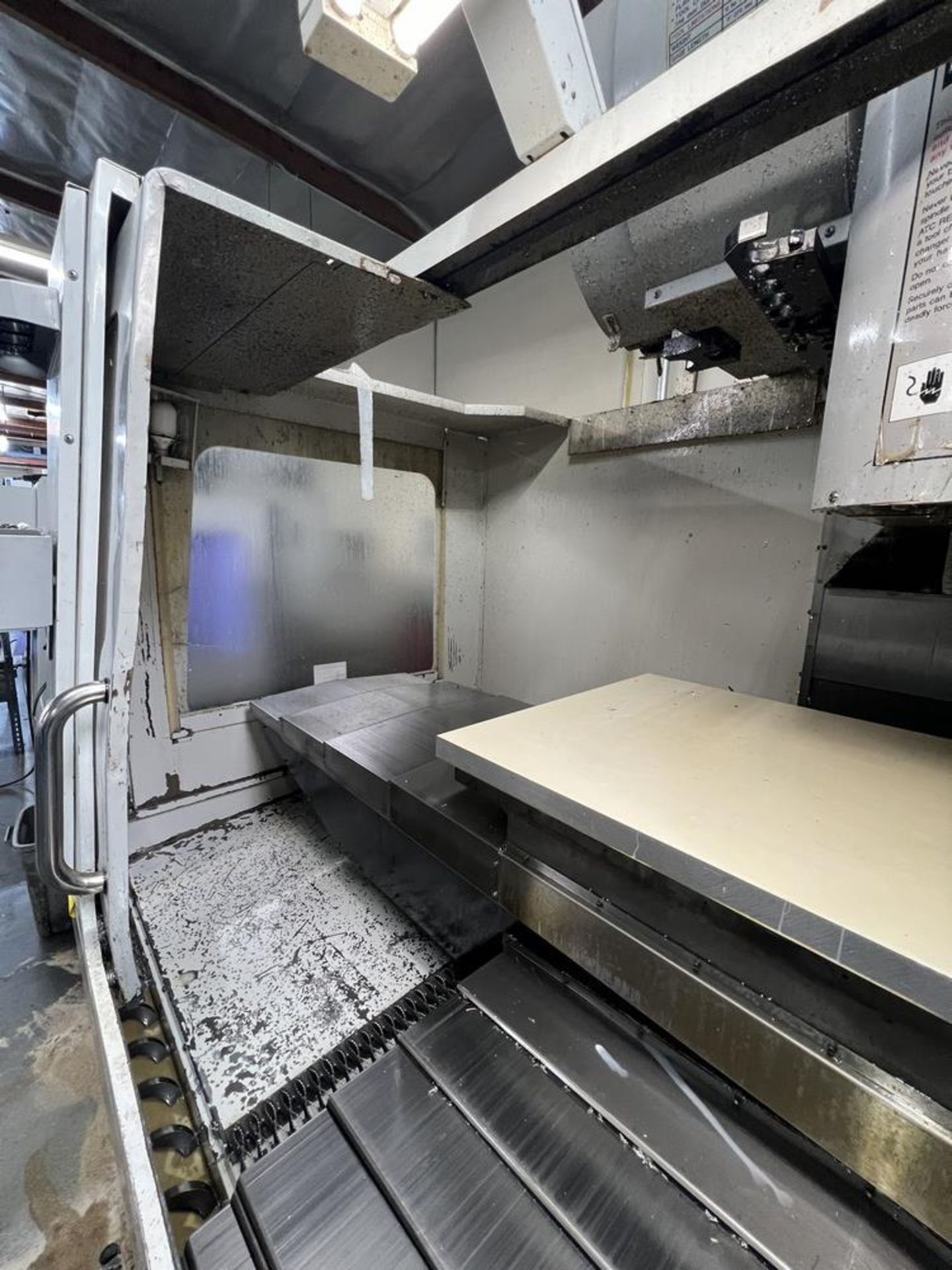 2005 Haas VF-6SS Vertical Machining Center, Renishaw Probe, Auger, 12K RPM, 24 Tool Side Mount, - Image 15 of 24