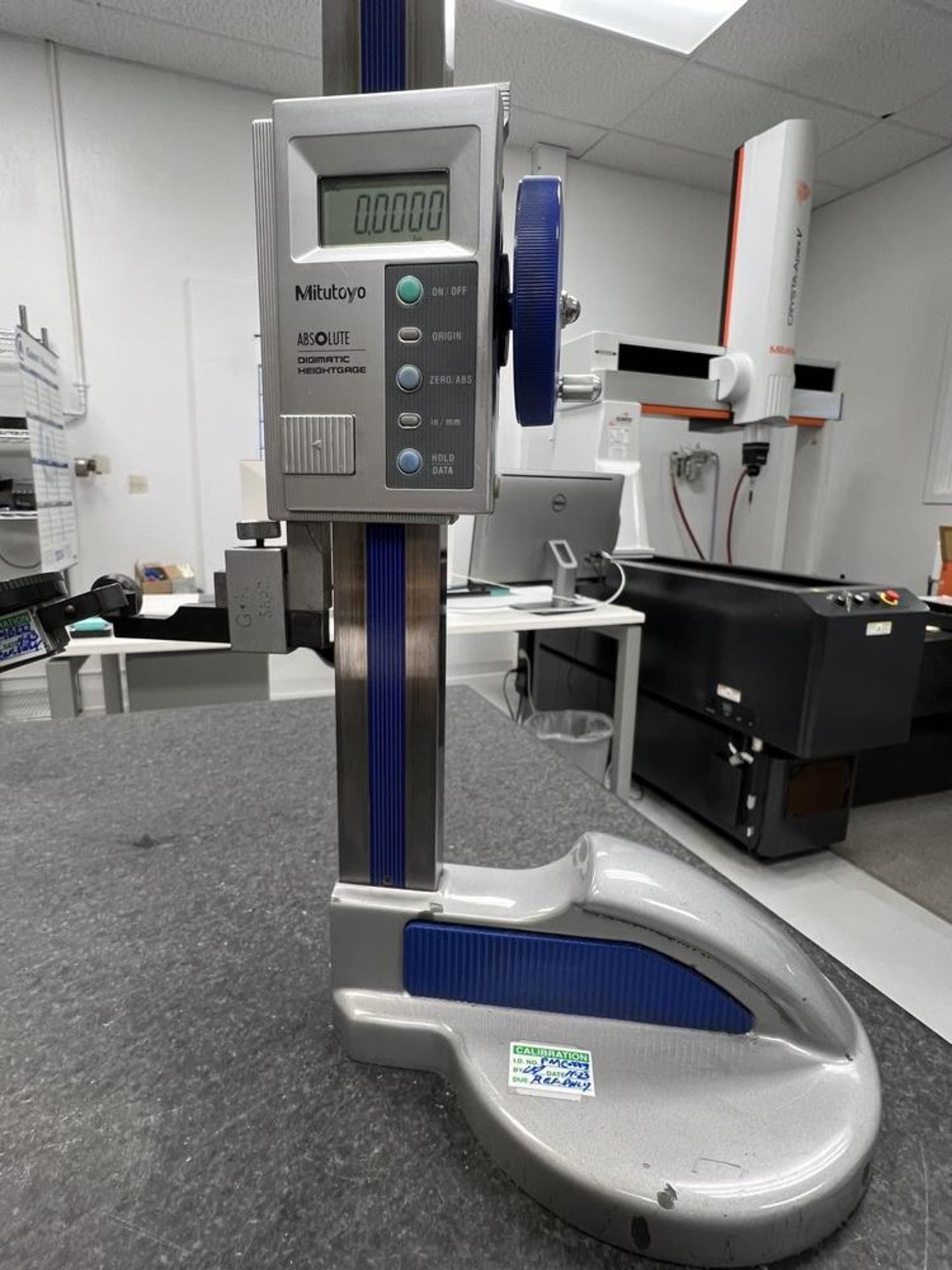 Mitutoyo Absolute Digimatic Height Gage 0-18", Digital Does Not Include Dial Caliper - Image 3 of 5
