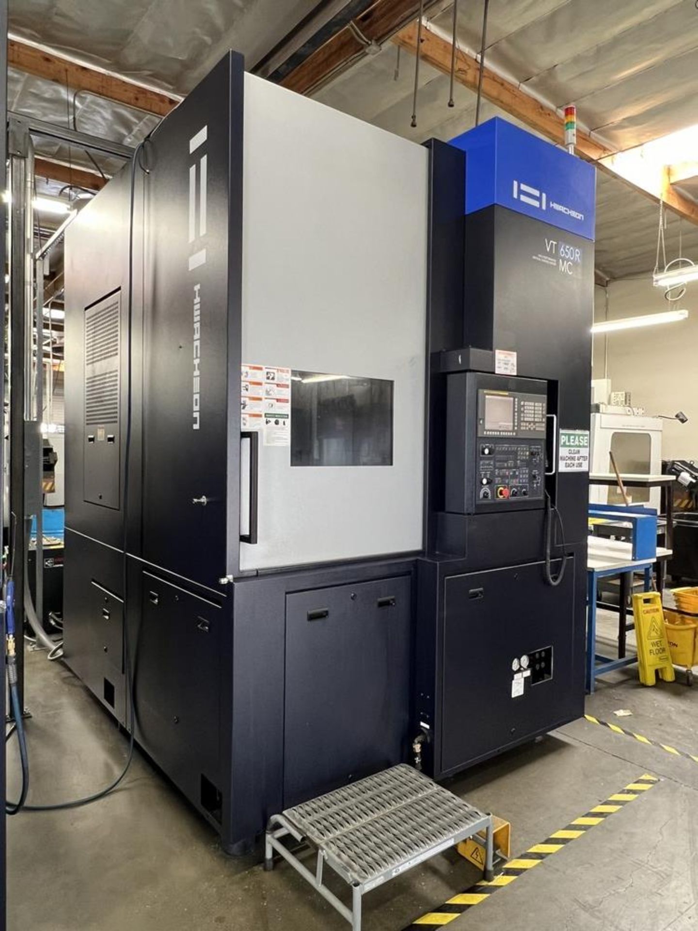 2020 Hwacheon VT-650R MC, 1500 RPM, 24" Chuck, 12 Station Turret, Live Milling, 35" Max Swing, - Image 2 of 32