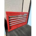 Waterloo Shop Series Tool Box Full of New & Used Counter Sinks, Small Drills, Special Tools, Small