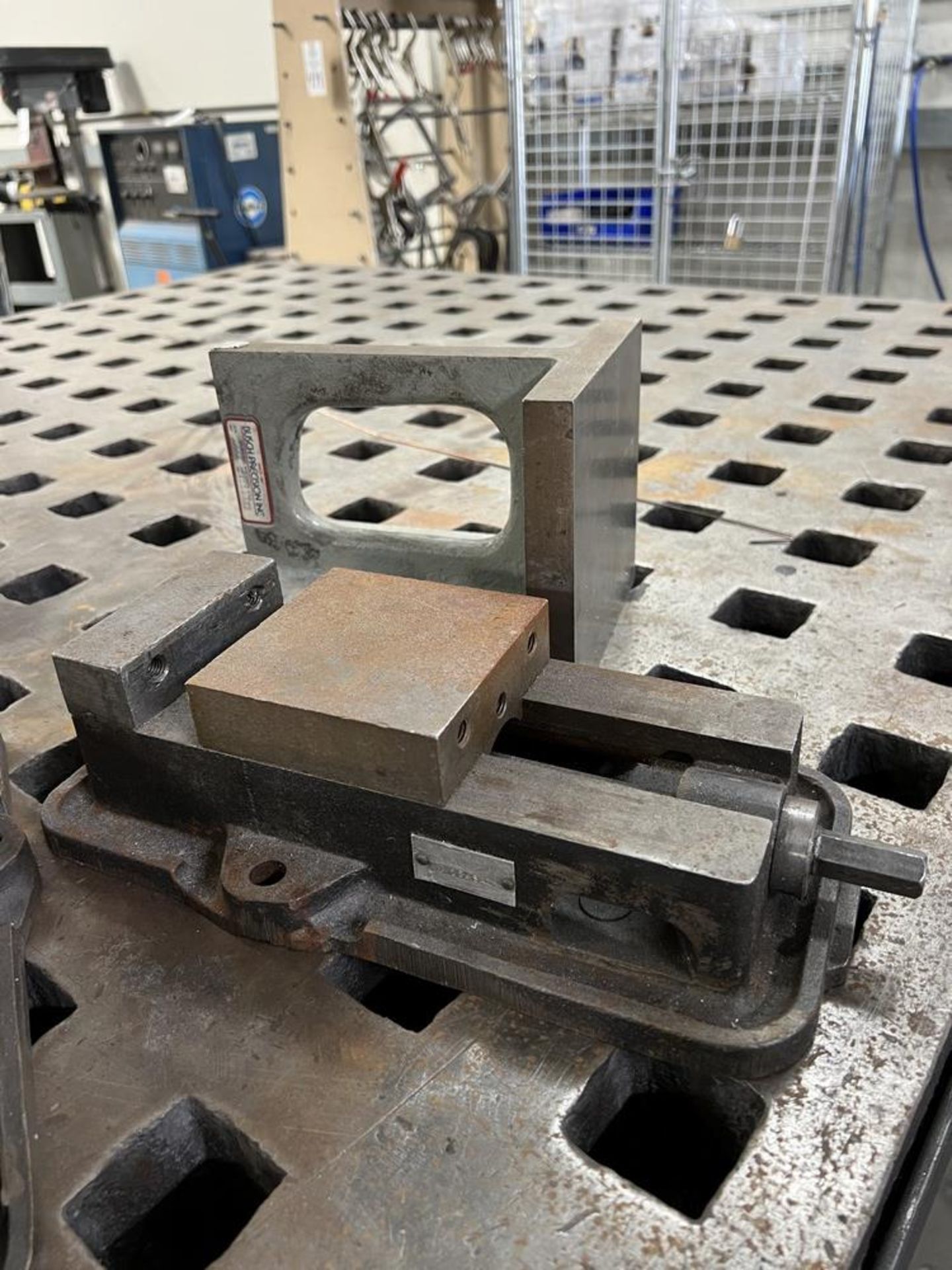 (2) 4" Table Vise Angle Plate, Busch Precision, Angle Plate, Positioning Fixture for Tig Torch, - Image 5 of 8