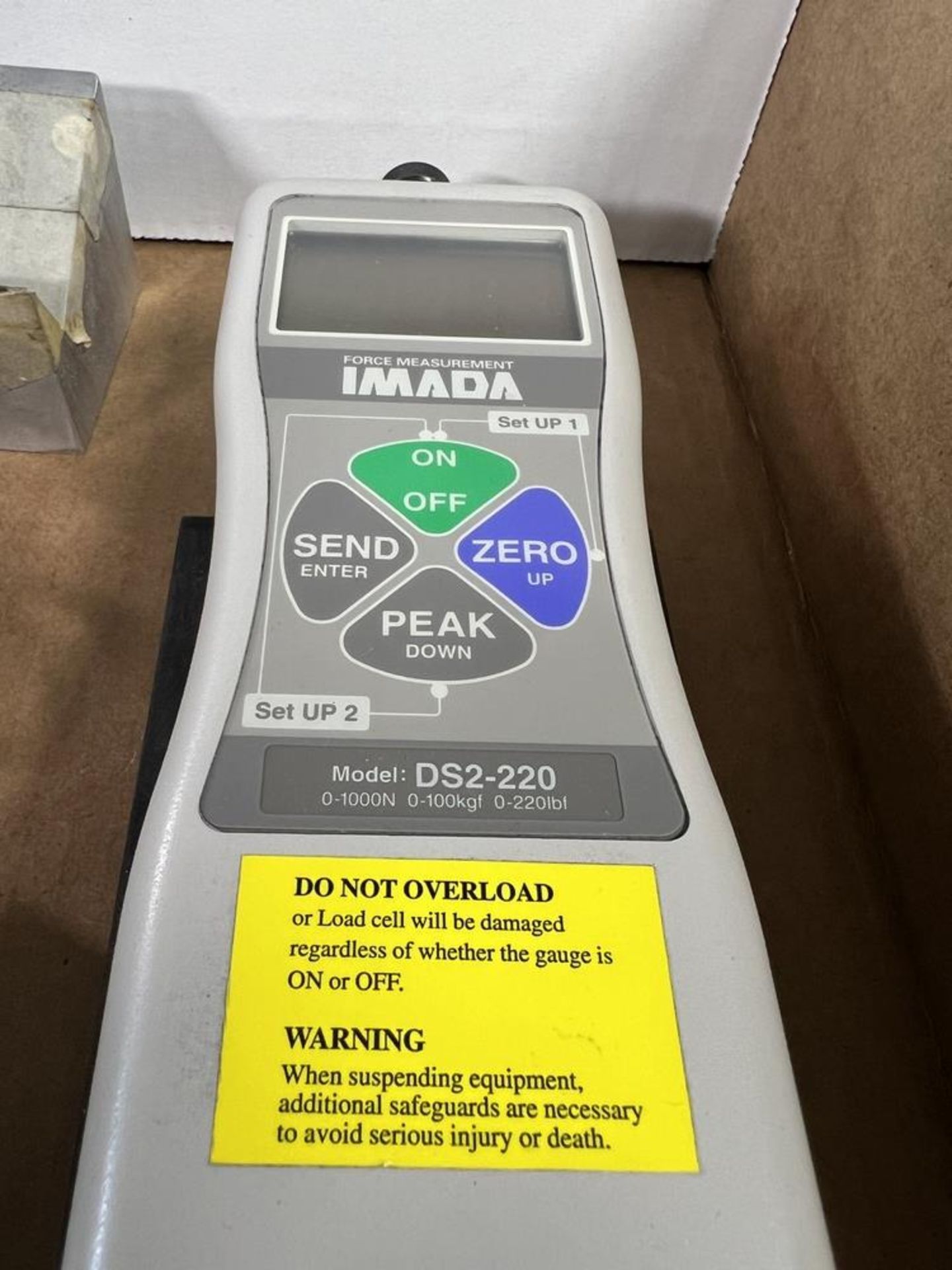 Imada Force Measurement Model DS2-220 Digital Force Gauge 220 Lbs - Image 3 of 4