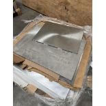 Pallet of SS Plate 1/2" & 3/4" (3) Aluminum Plate 36 1/2" x 36 1/2"
