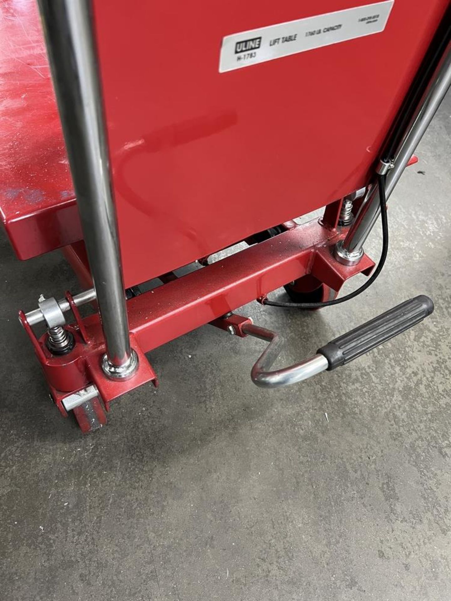 Uline Lift Table 1760 lb Capacity - Image 5 of 6