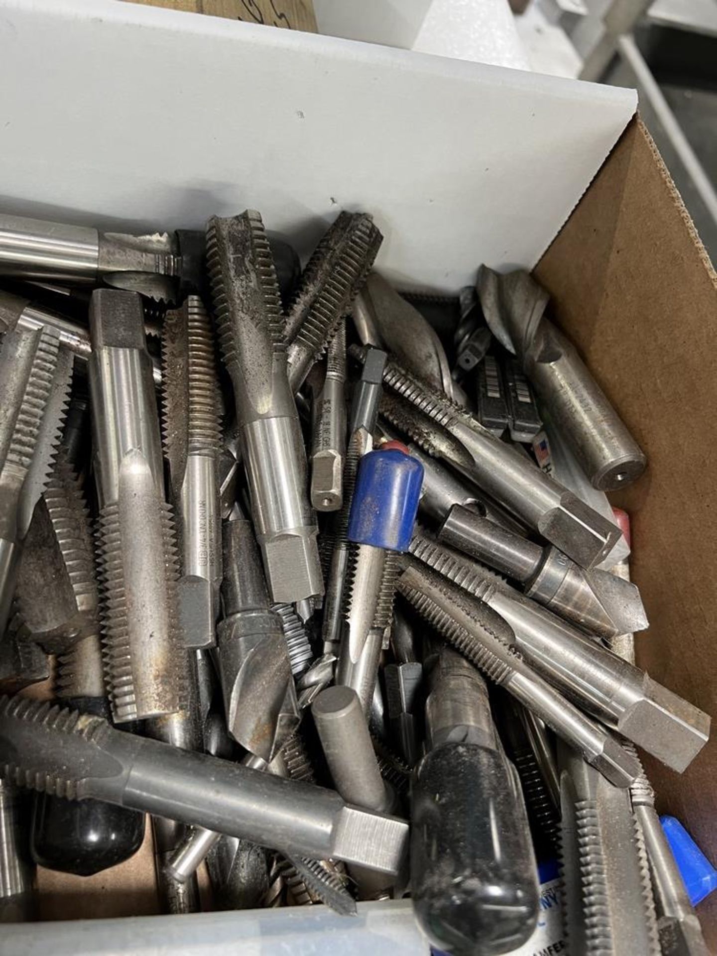Box of Various Loose Tooling Taps, End Mills & Others - Image 4 of 6