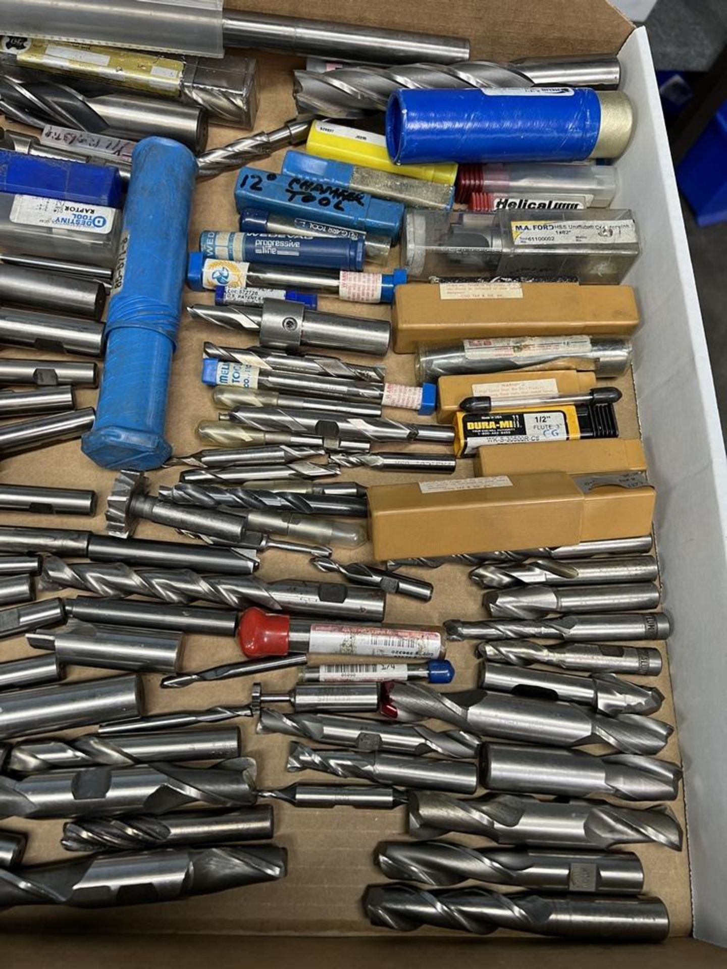 Large Box of Counter Sinks, Endmills, Center Drills, Keyway Cutters & Others - Image 13 of 13