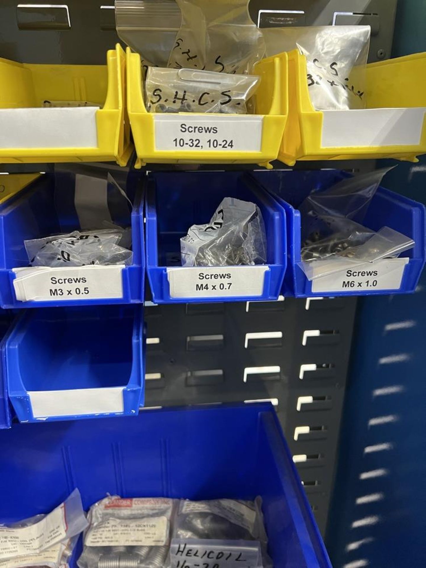 Large Bin Organizer Full of Various Size Helicoils, Dowel Pins, Heicoil Installation Tools, - Image 6 of 13