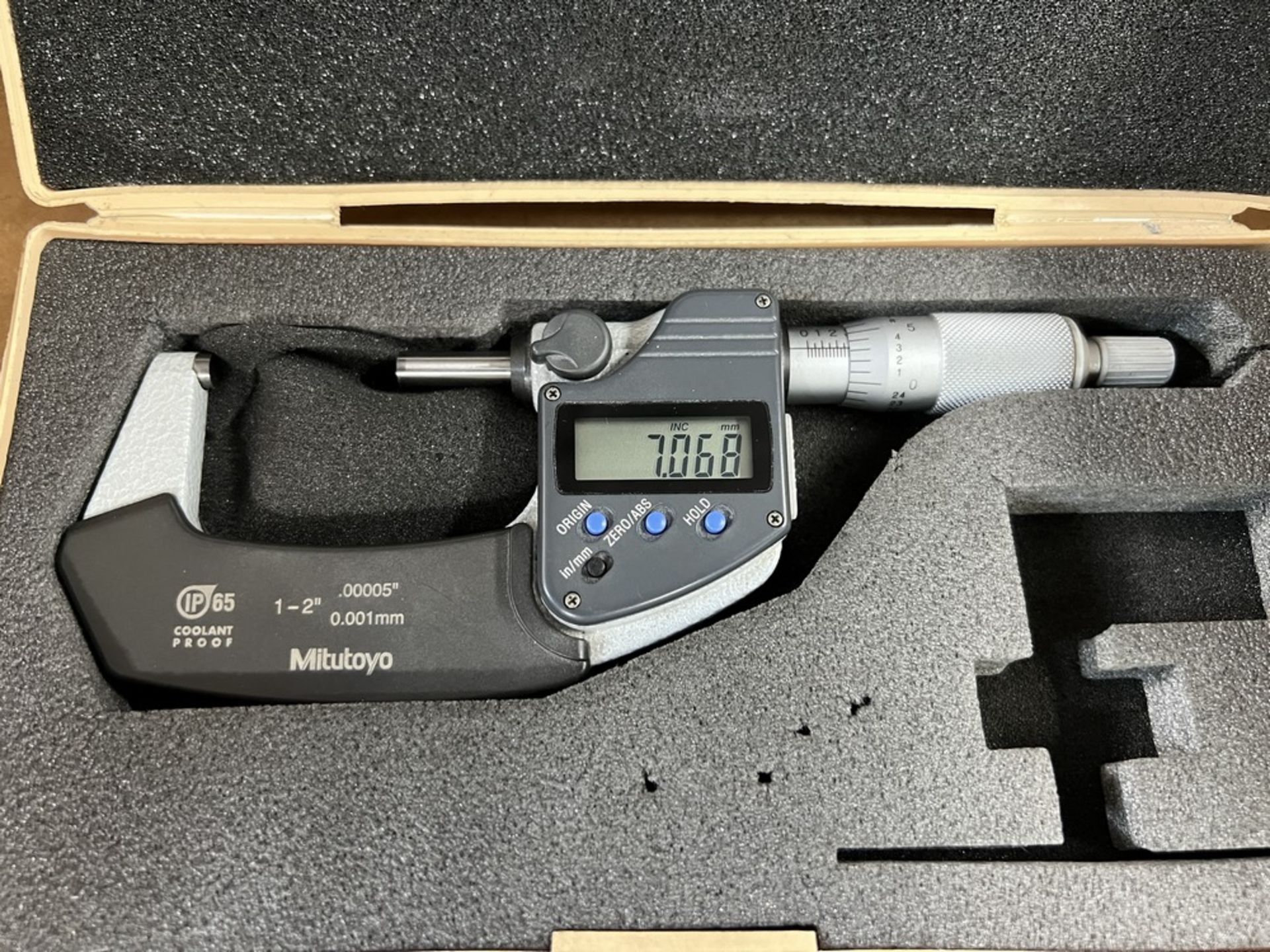 Mitutoyo 1-2" Digital OD Micrometer - Image 3 of 5