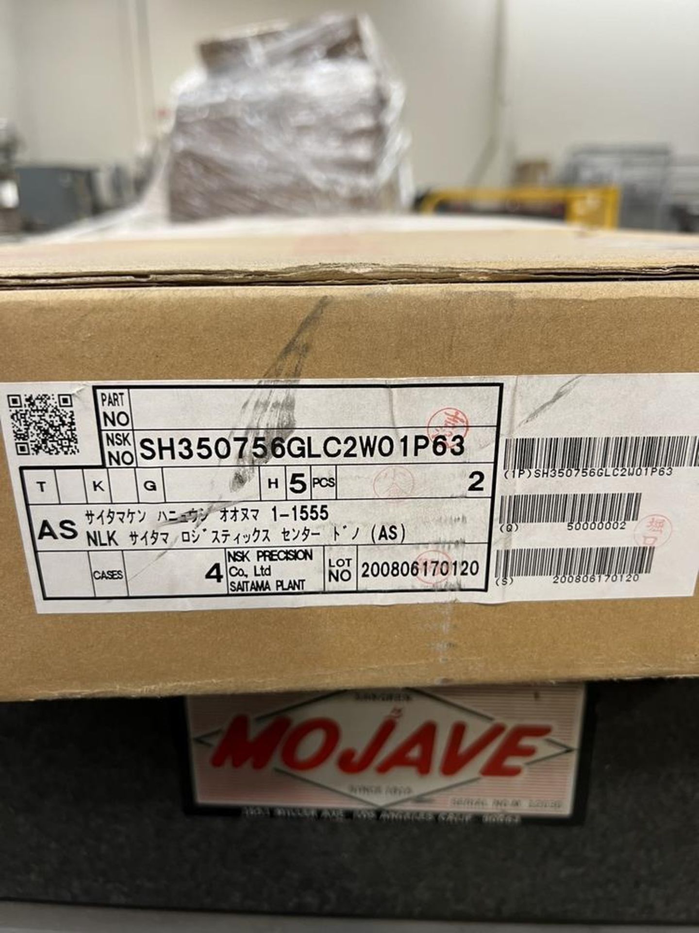 (2) NSK Linear Guides SH 350756 GLC2W01P63 New In Box - Image 4 of 11