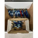 Box of Various Size Thread Gauges Inch & Metric