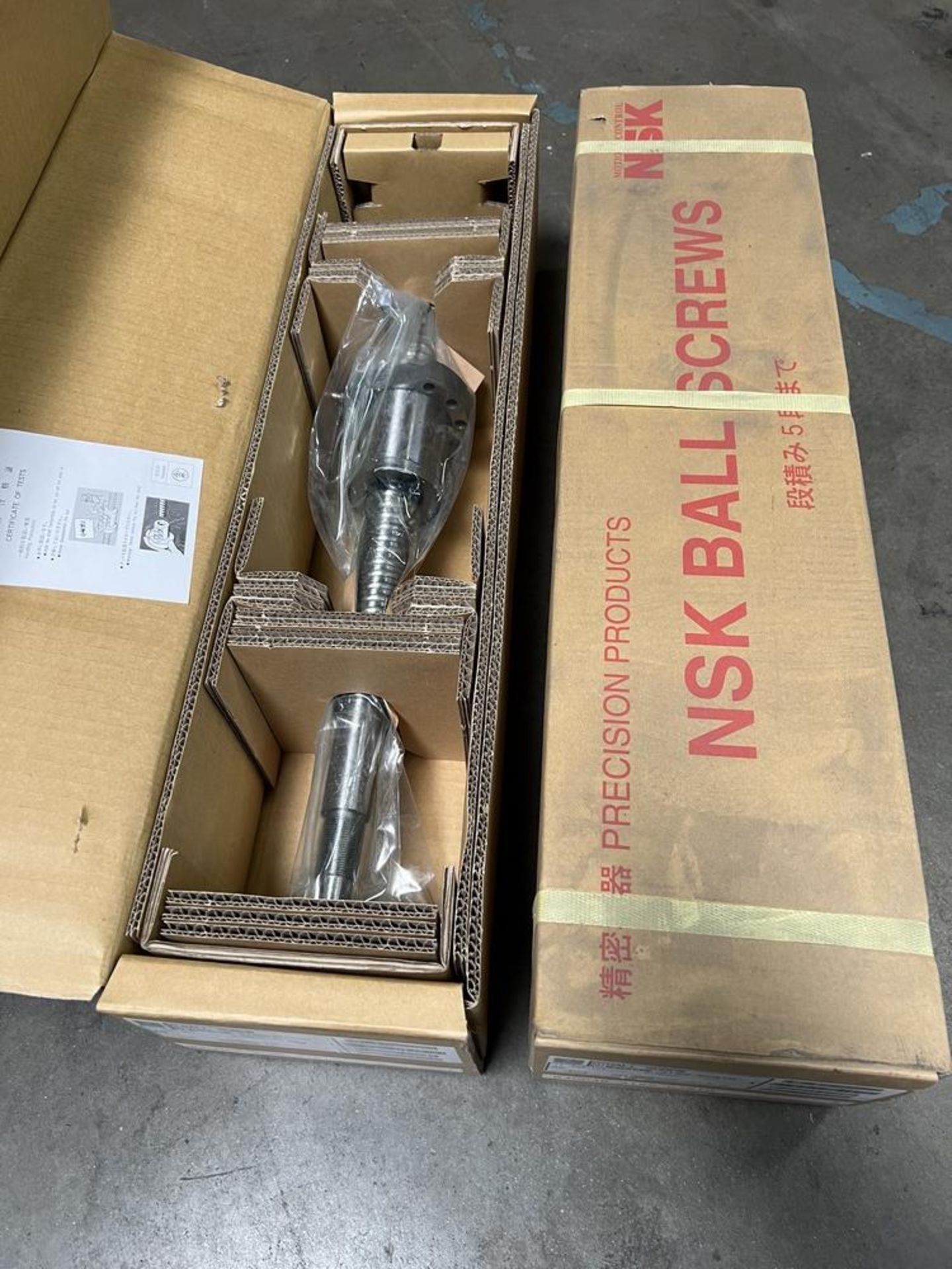 (2) NSK Ball Screws New In Box, W4004W-31SS-C7S10 - Image 9 of 9