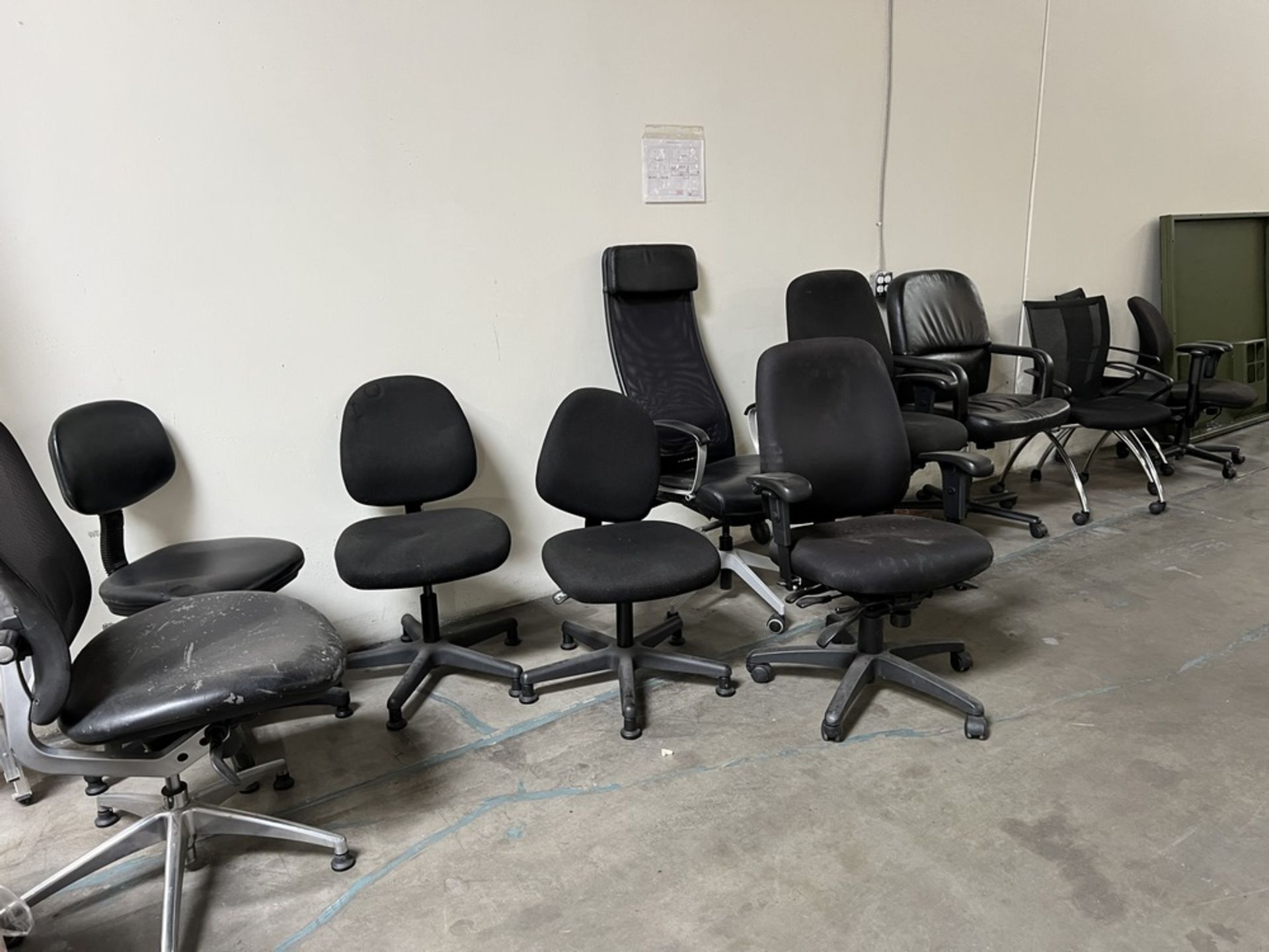 (15) Various Office Chairs