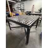 Heavy Duty Industrial Honey Comb Welding Table 60" x 60" x 40 1/2"