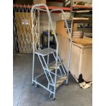 (3) Step and (4) Step Rolling Shop Step Ladders