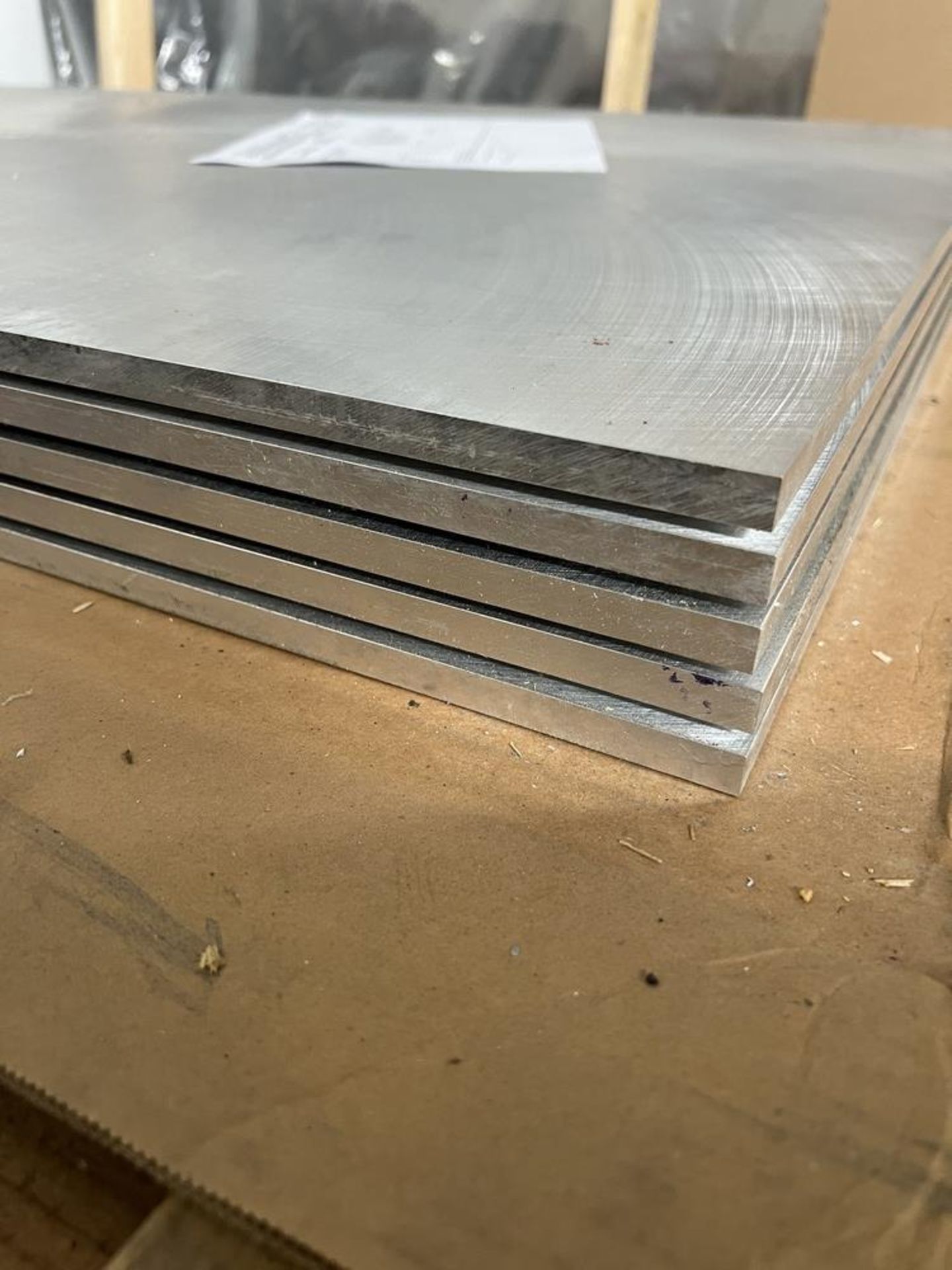 (5) Precision Ground Aluminum Plate 44" x 28" x 1/2" With Certified Inspection Report - Bild 3 aus 4