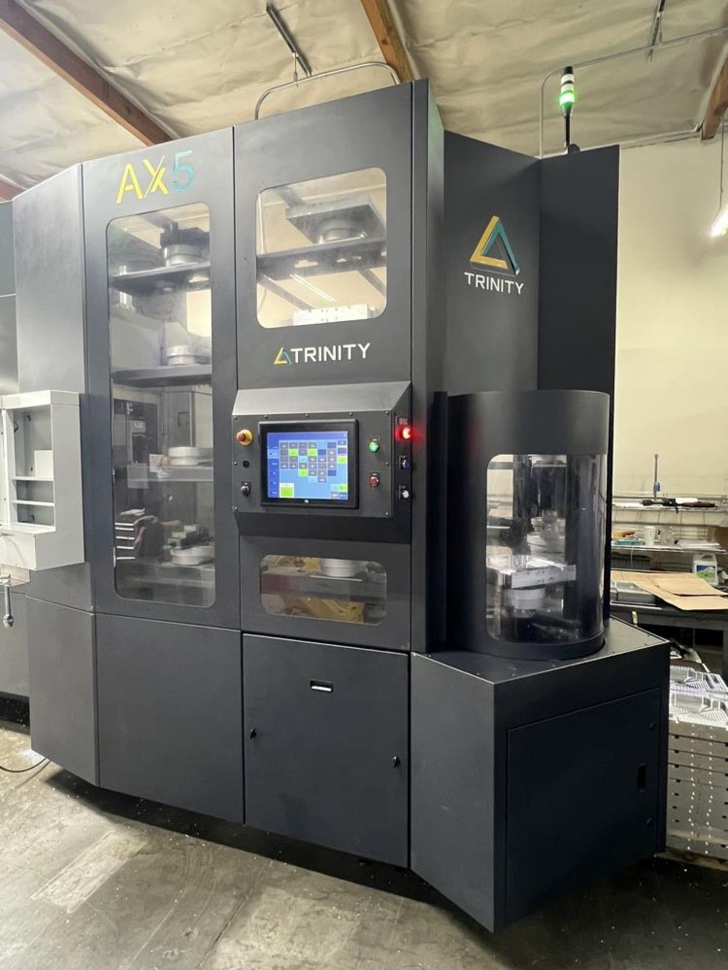 2019 Haas UMC 750 Vertical Machining Center, With Trinity Robot F 242379 AX5 Fanuc Robot Pallet - Image 4 of 34