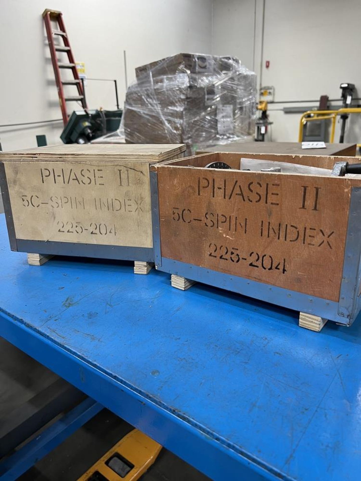 (2) Phase II 5C Spind Indexers In Box