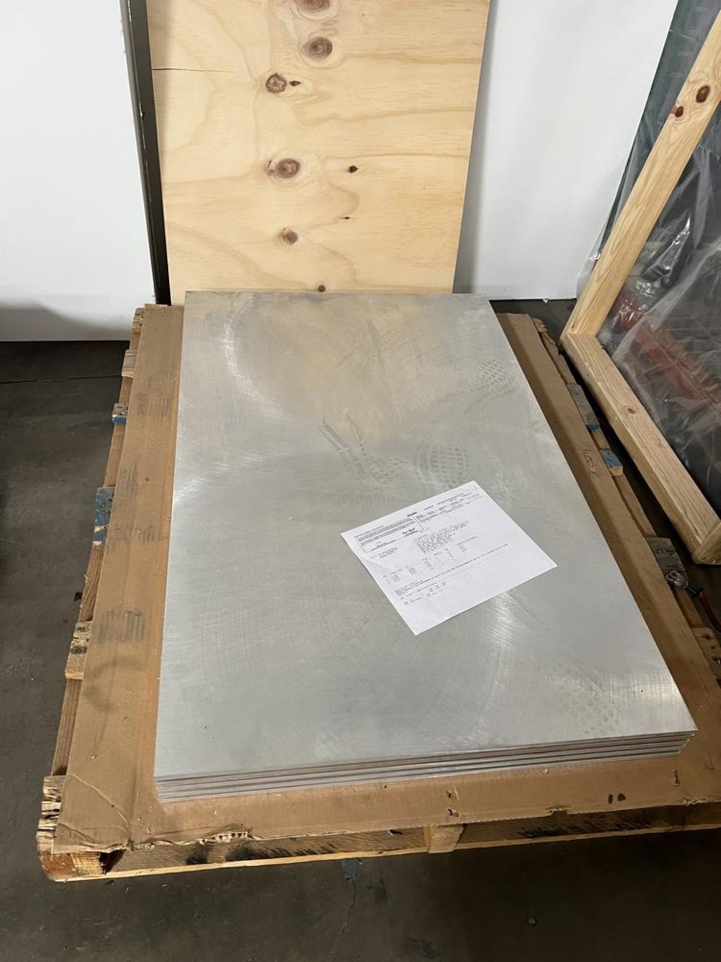 (5) Precision Ground Aluminum Plate 44" x 28" x 1/2" With Certified Inspection Report - Bild 4 aus 4