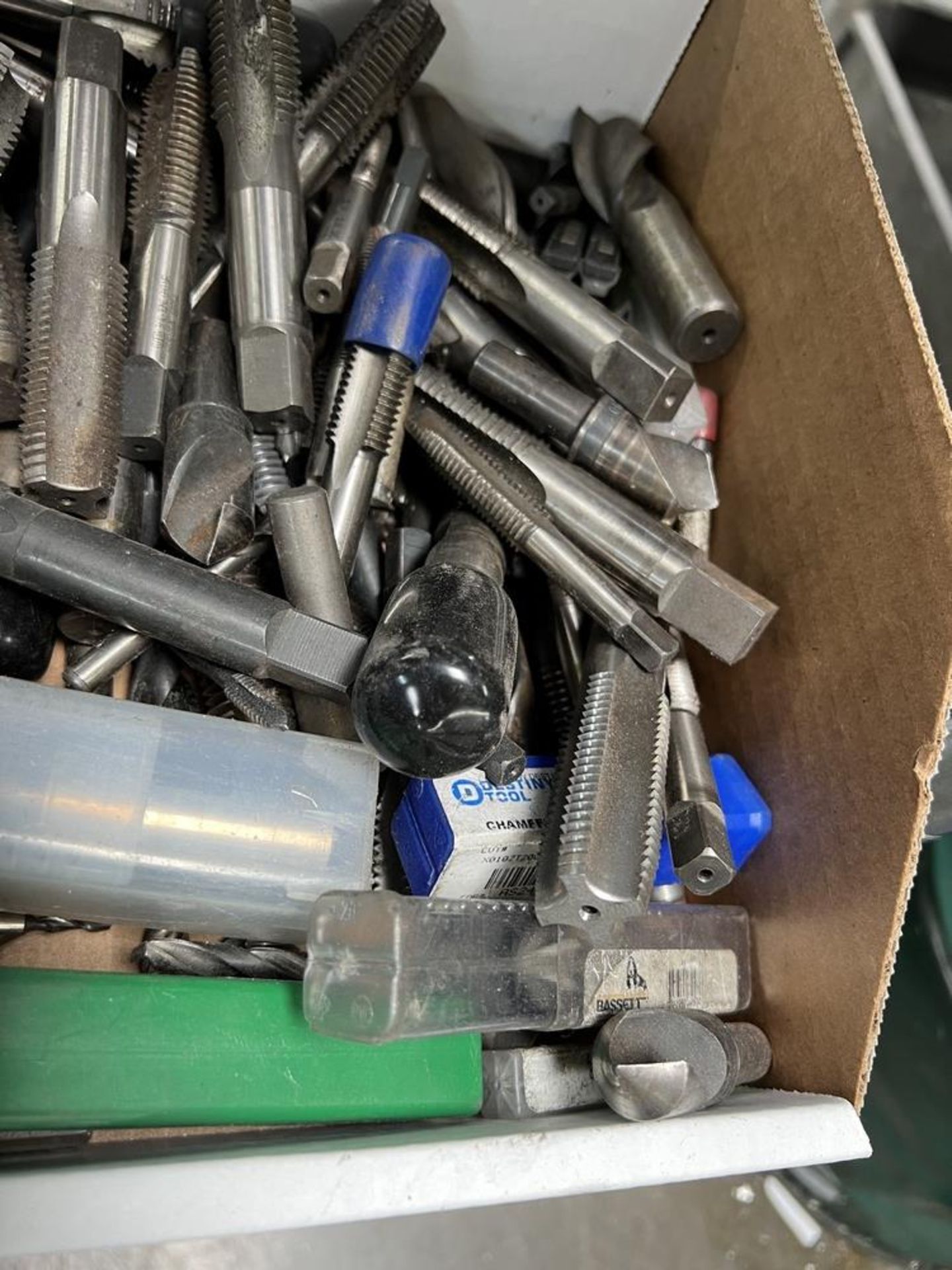 Box of Various Loose Tooling Taps, End Mills & Others - Image 5 of 6