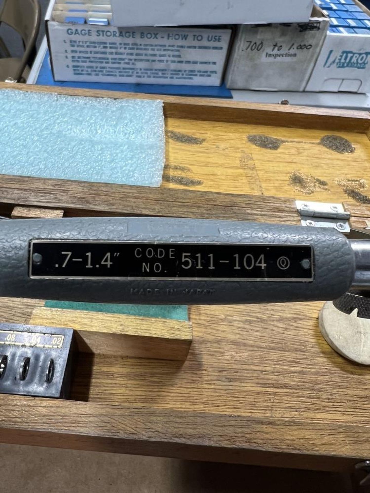 (2) Mitutoyo Dial Bore's .7"-1.4" With No Indicator & Mitutoyo Dial Bore Indicatior .7"-1.4" - Image 6 of 6