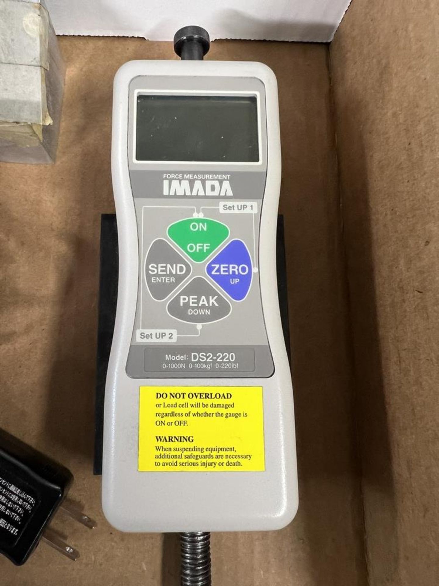 Imada Force Measurement Model DS2-220 Digital Force Gauge 220 Lbs - Image 2 of 4