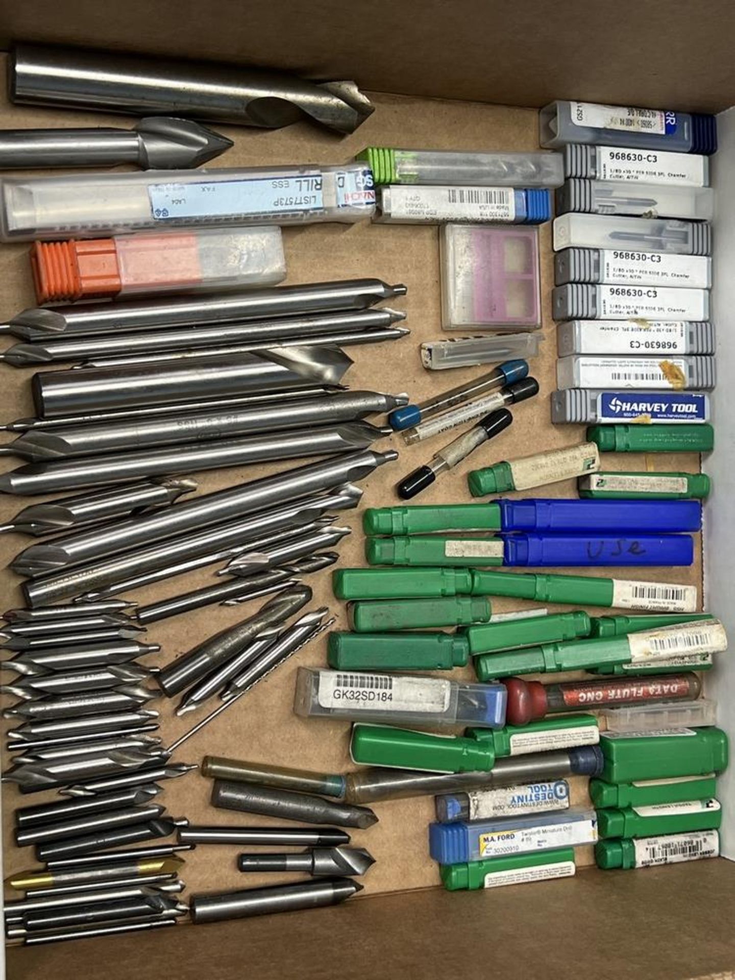Box of Chamfer Cutters, Ball Nose, Step Drills & Small Coated Jobber Length Drills & Others - Image 7 of 7