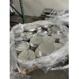 (40) 8" x 1 1/2" Aluminum, Cut Rounds