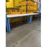 (2) PAC Work Tables 72" x 36" x 34"