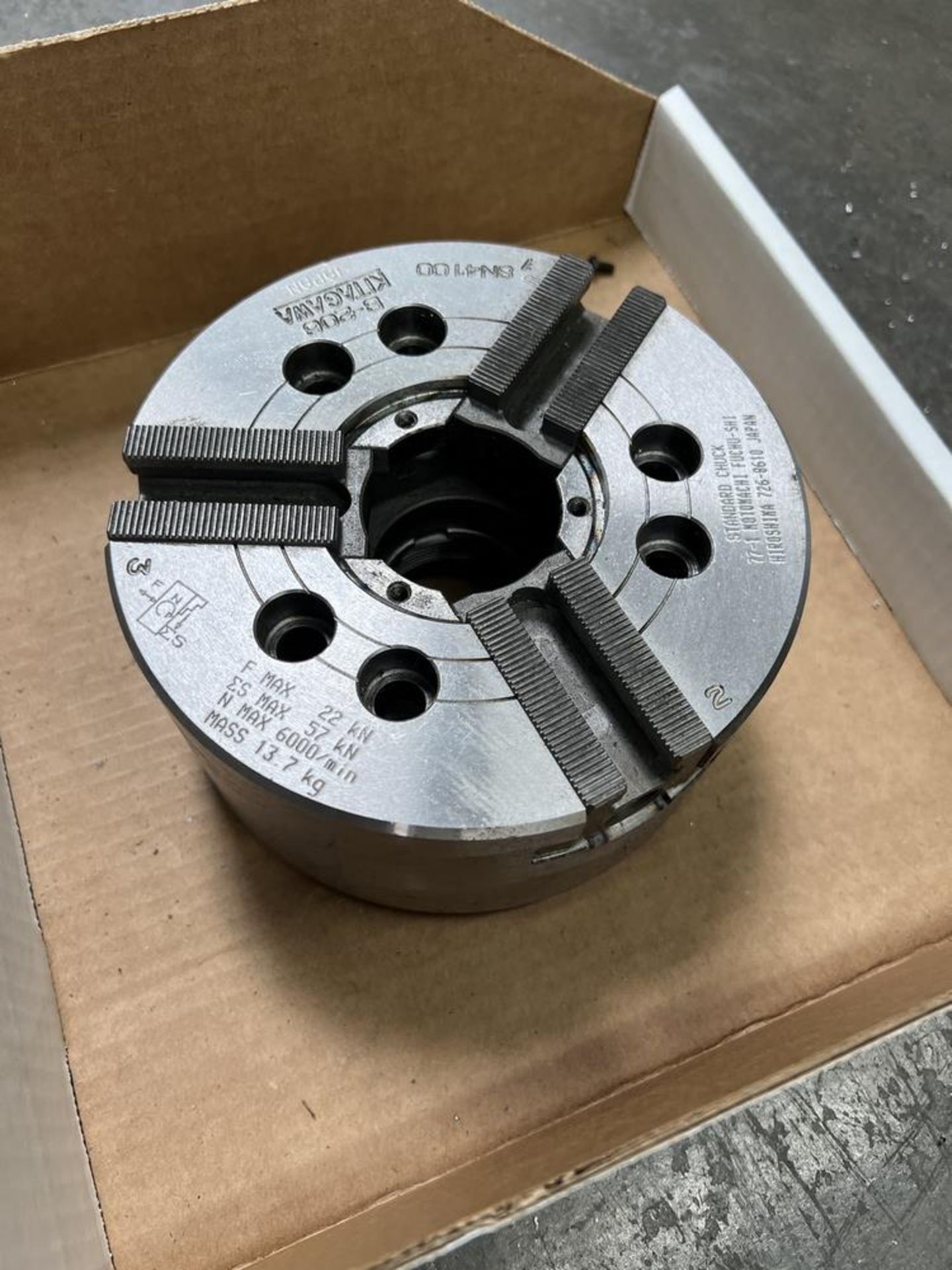 6" Kitagawa 3 Jaw Chuck - Image 5 of 5