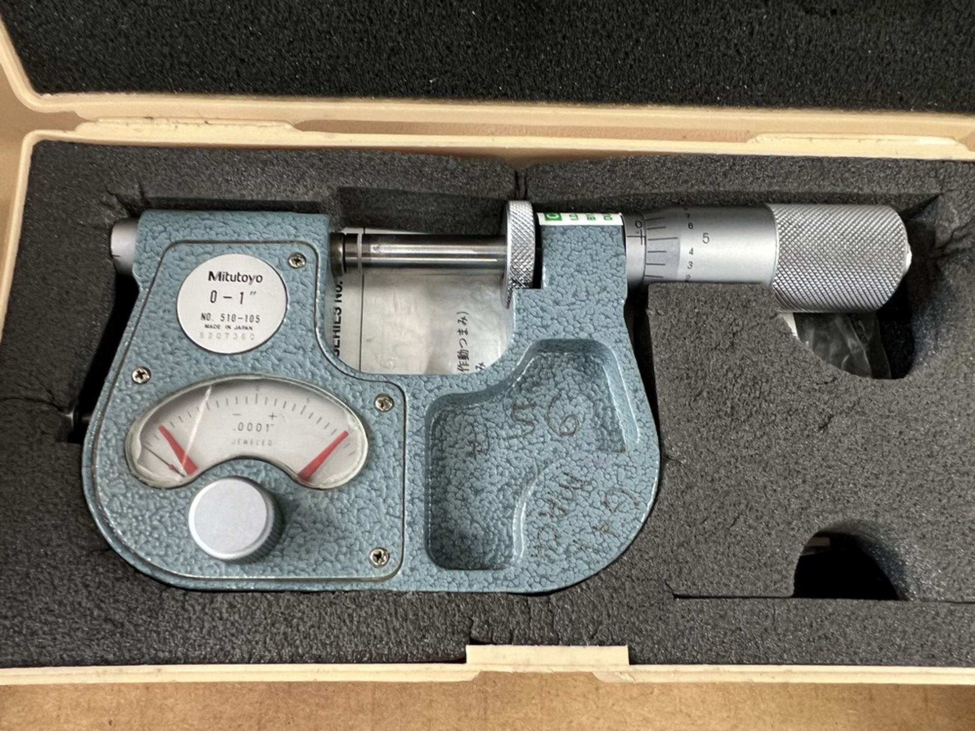 Mitutoyo 0-6" Depth Micrometer & Mitutoyo 0-1" Super Micrometer - Image 3 of 8