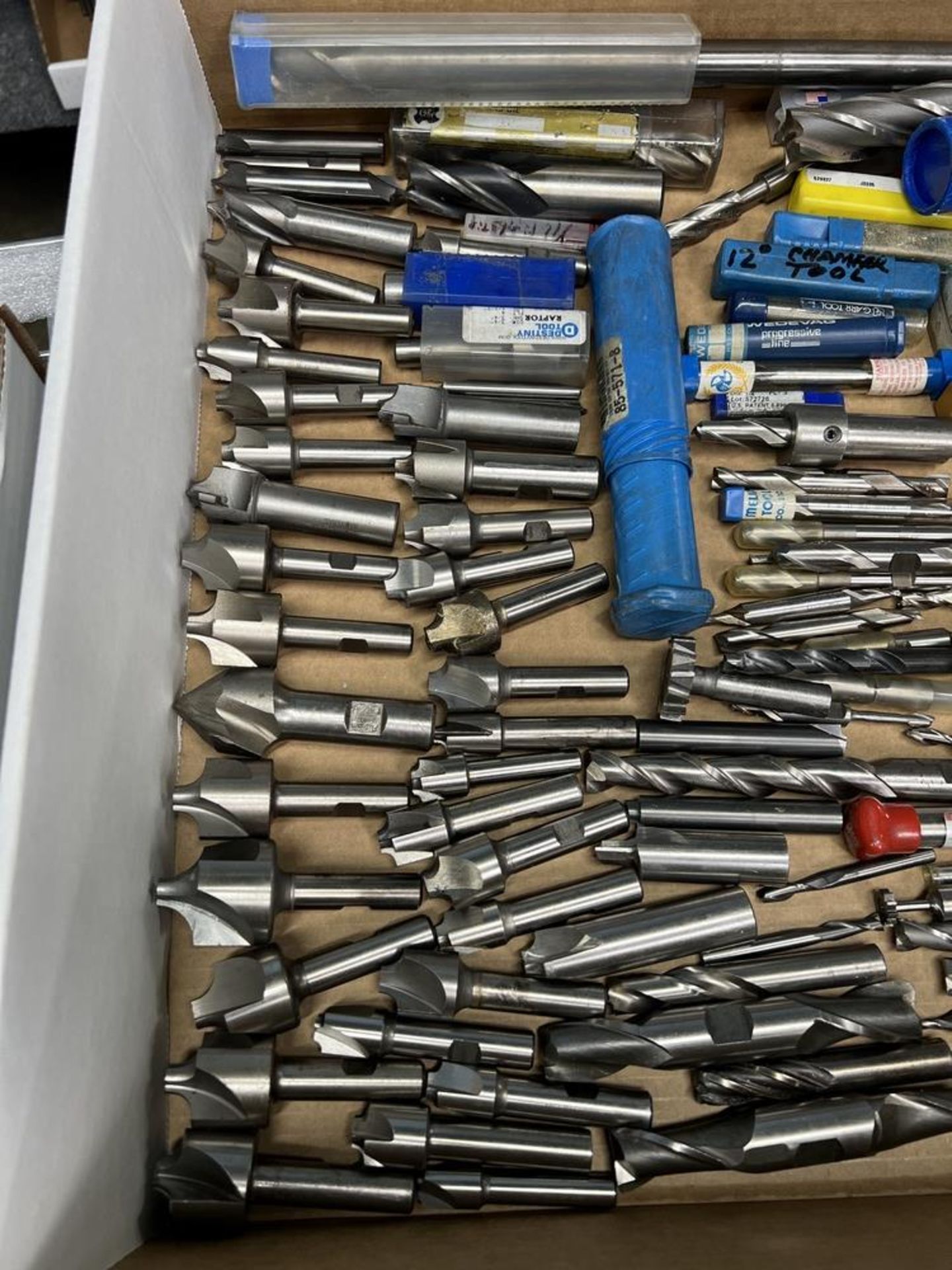 Large Box of Counter Sinks, Endmills, Center Drills, Keyway Cutters & Others - Image 12 of 13