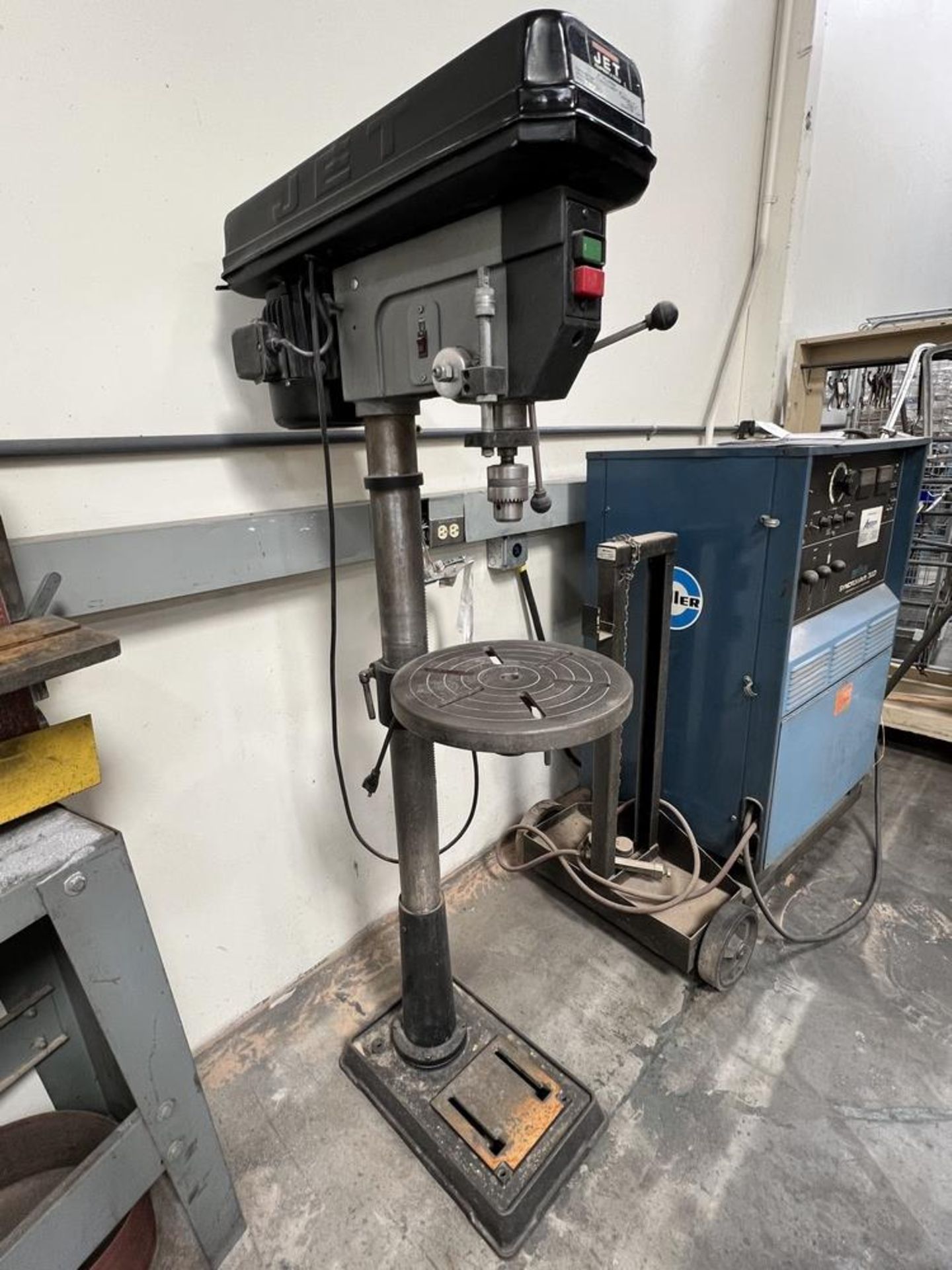 Jet Drill Press 3/4 HP With Jacob Chuck Model JDP-17MF - Image 8 of 8