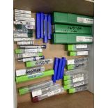 Box of New Radius End Mills, End Mills, Ball Mills, Reduced Shank Drills & Others
