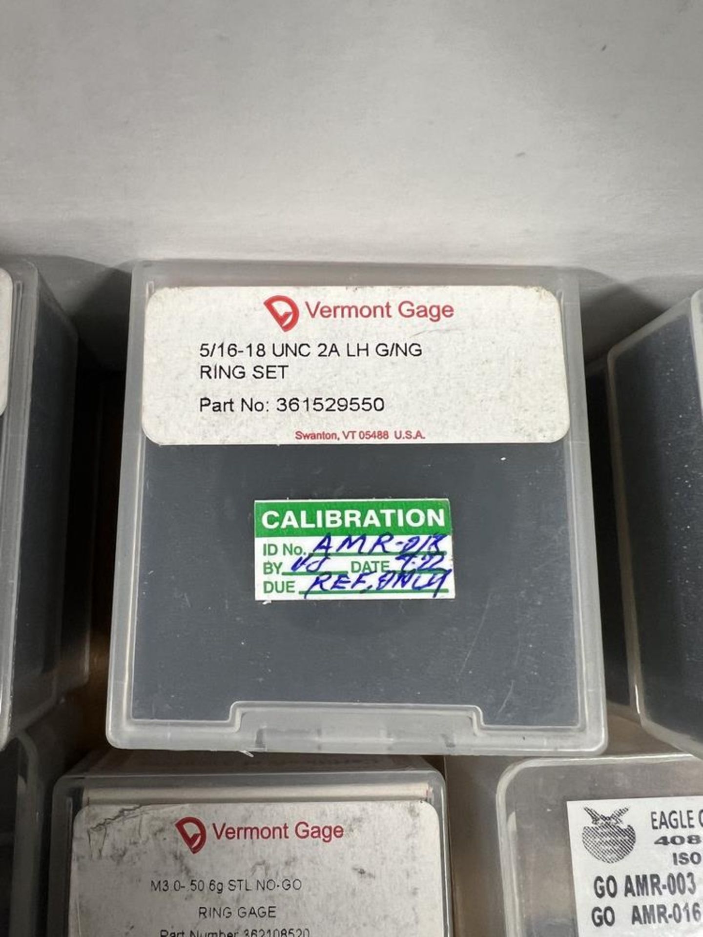 Box of Threaded Ring Gages Small to Medium Various Sizes (Vermont Gage) - Image 4 of 7