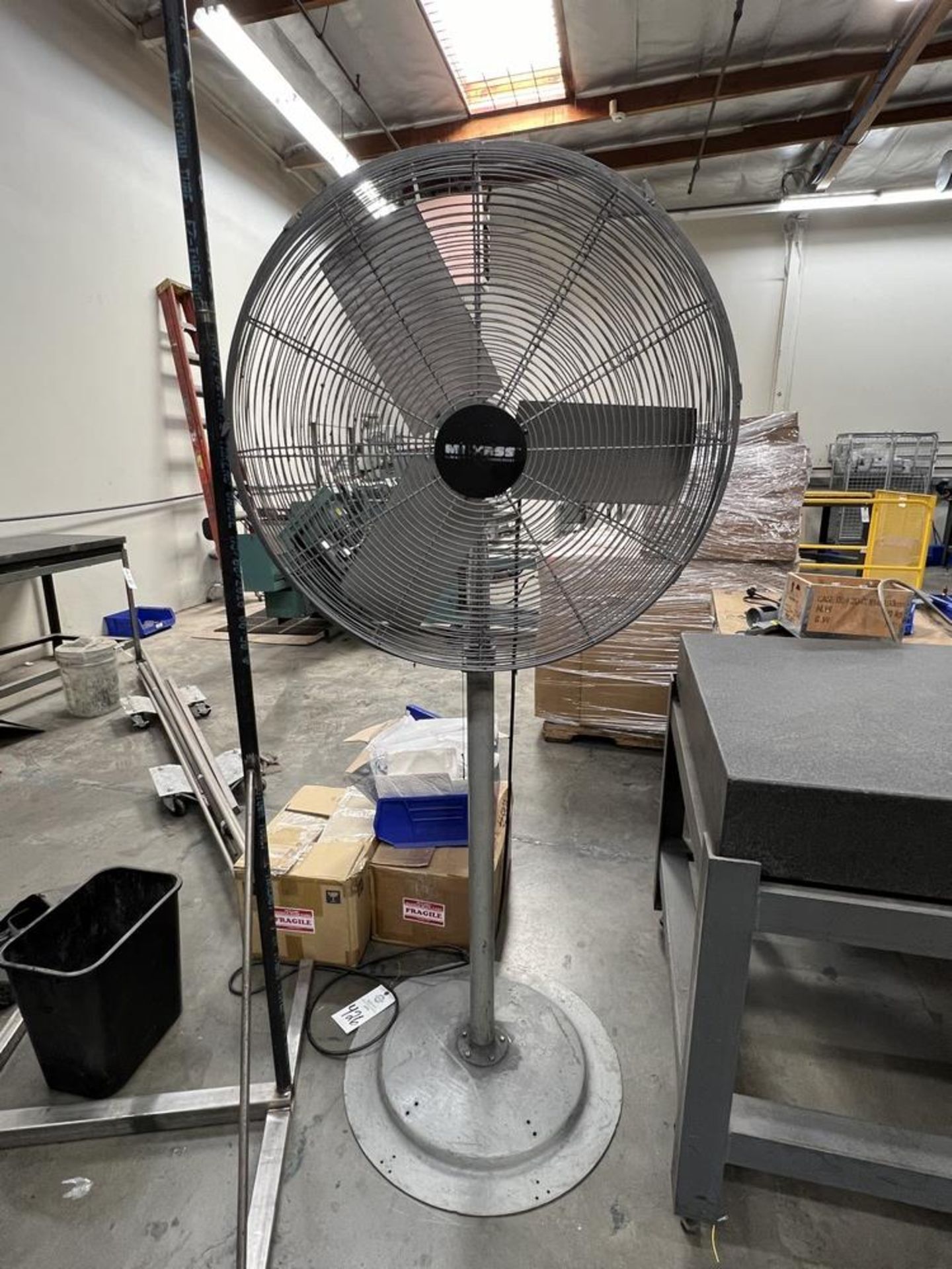 (3) Shop Fans on Stands (1) Maxess 32" (1) Oiliving 32" & (1) Hampton Bay 32" - Image 9 of 11