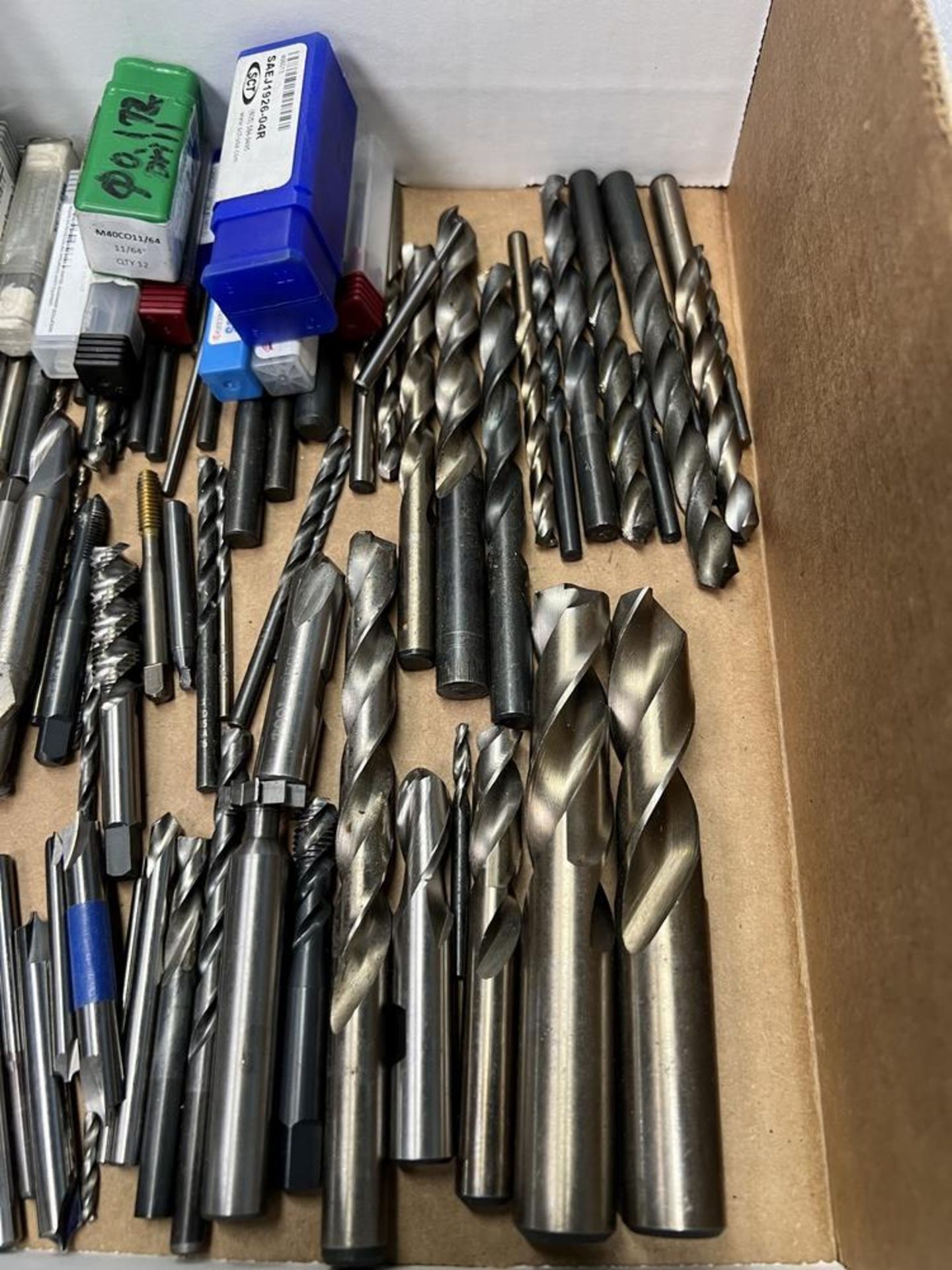 Box of Various Taps, Drills, Rounding End Mills & Others - Image 5 of 7