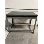Starrett Grade B Black Granite Inspection Table 48" x 30" x 4" On Heavy Duty Stand