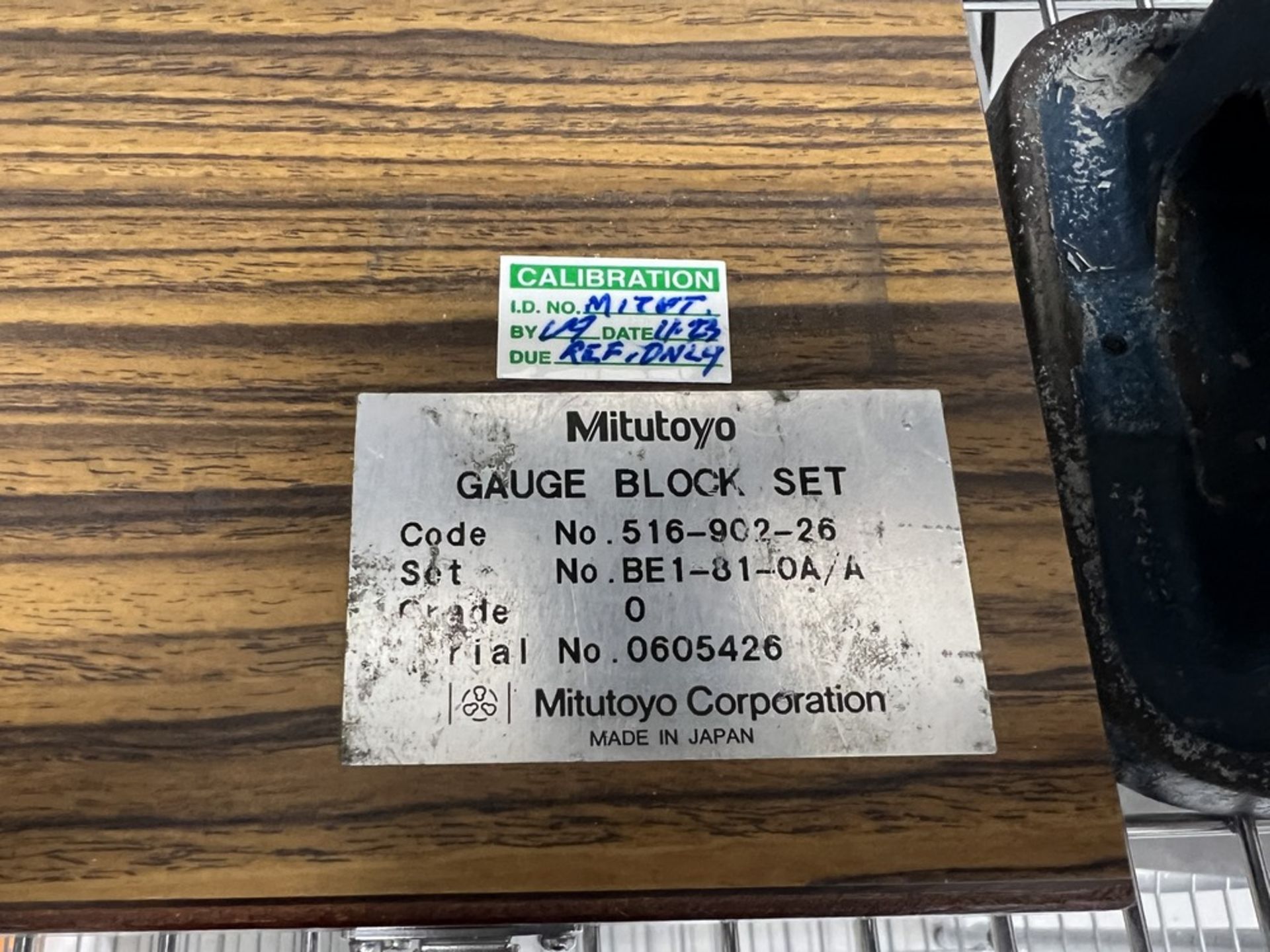 Mitutoyo Gage Block Set Incomplete - Image 2 of 5