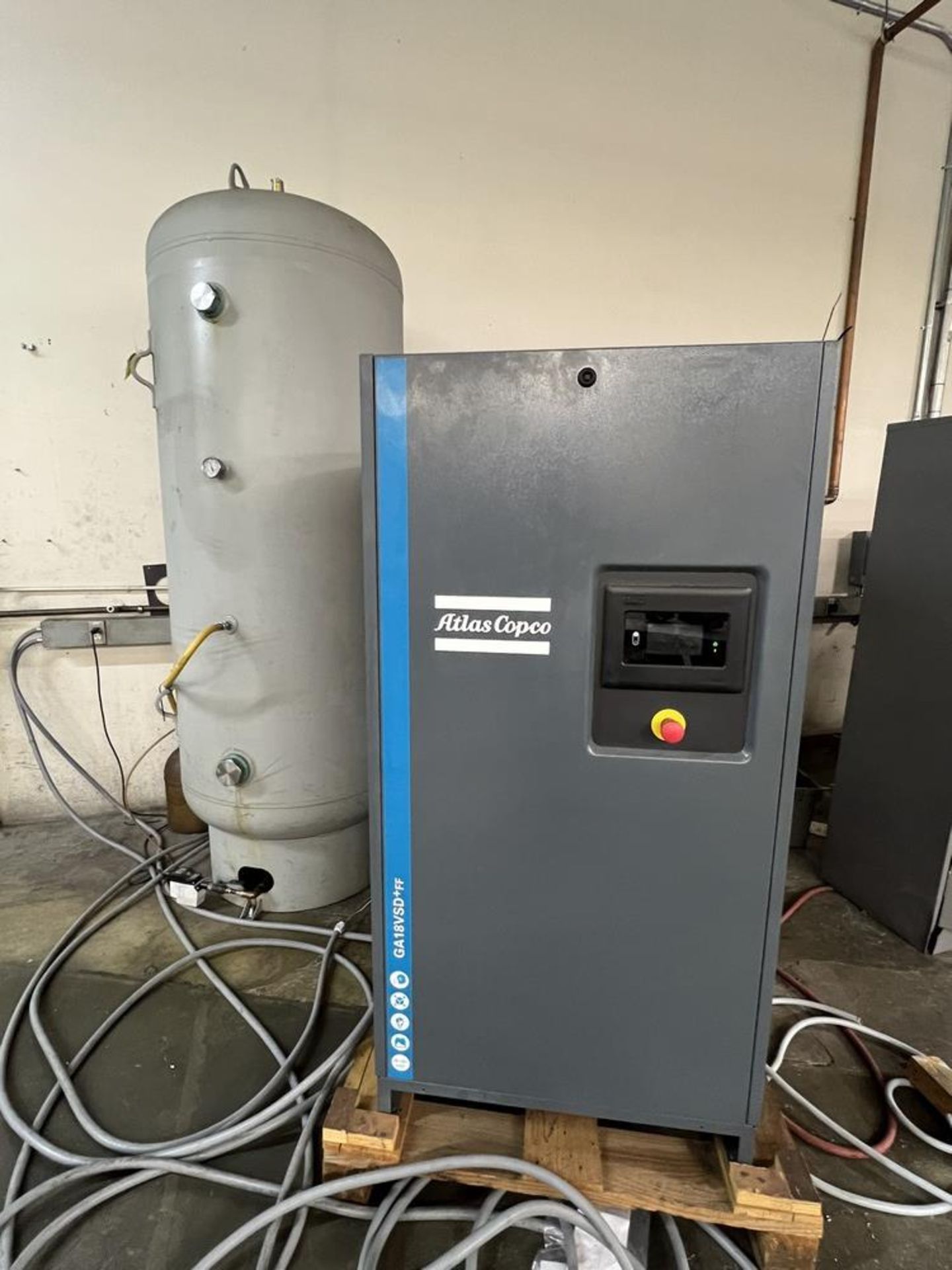 2021 Atlas Copco GA18VSSDTFF With O5C 95 Quality Solutions Oil Condensation Separator With 400